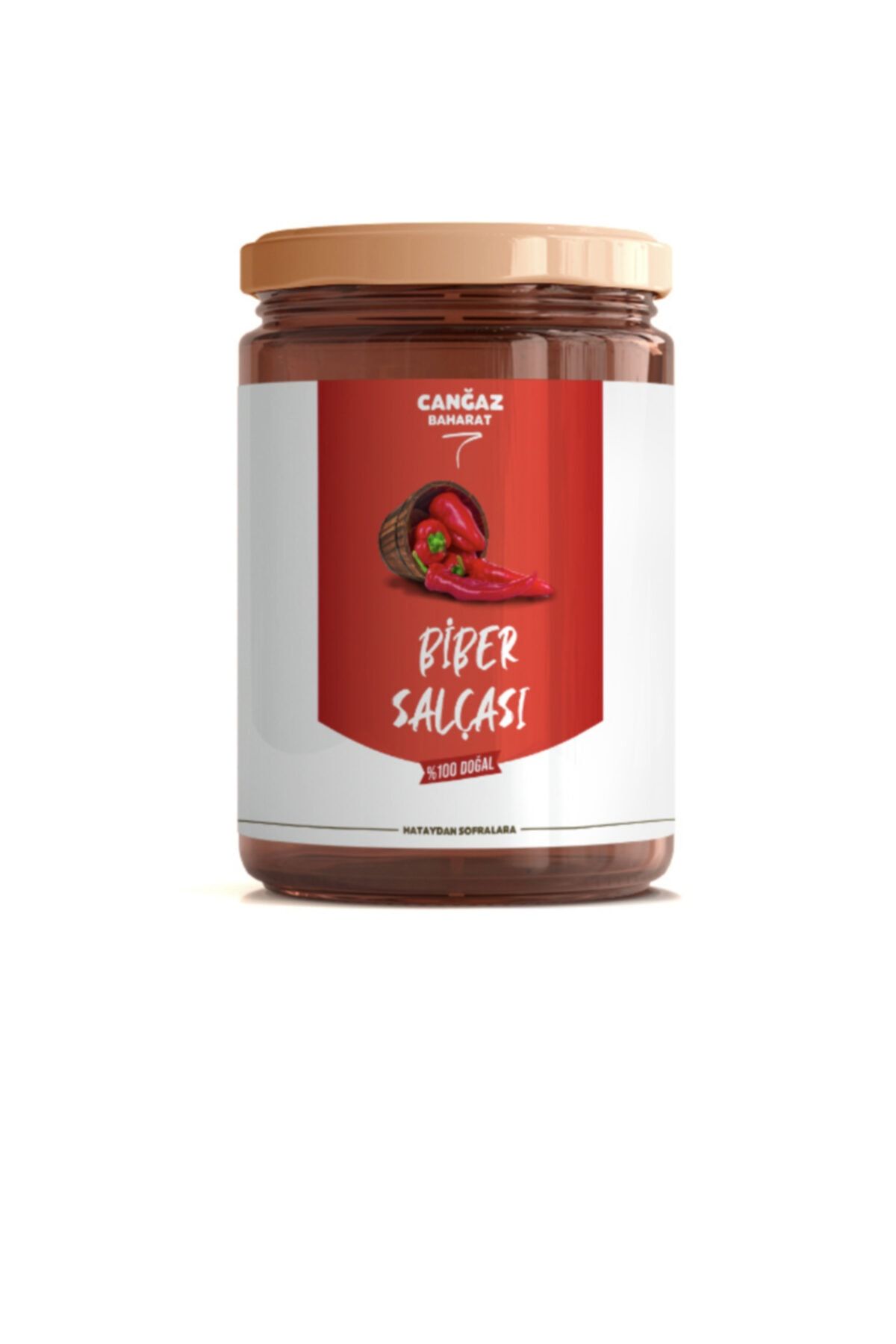 canğaz baharat Antakya Yöresel Yoğun Biber Salçası-acı- 800 gr
