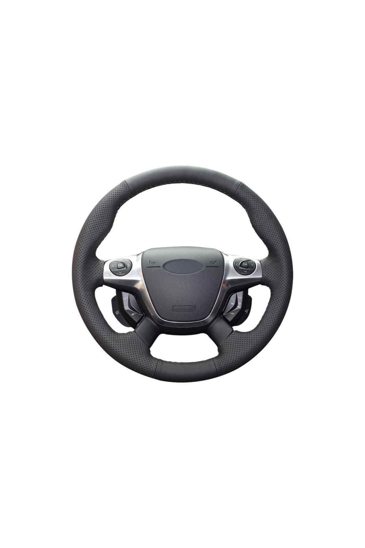 Fox Fo-006 Ford Focus 3 2012-2014 Direksiyon Kılıfı Siyah