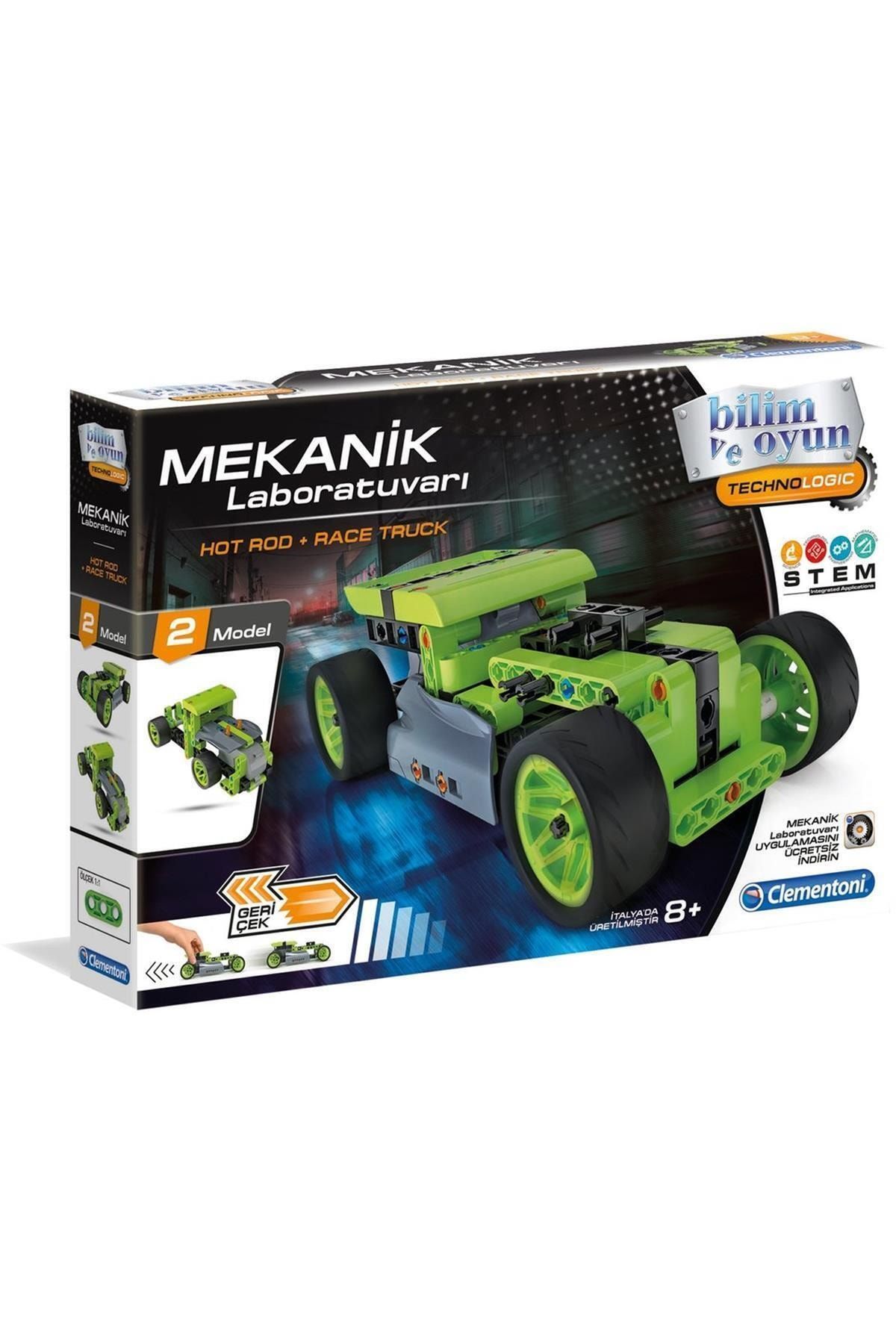 Clementoni Çocuk Marka: Clementoni 64959 Mekanik Laboratuvarı - Hot Rod Ve Race Truck / +8 Yaş Kategori: Oyuncak Bil