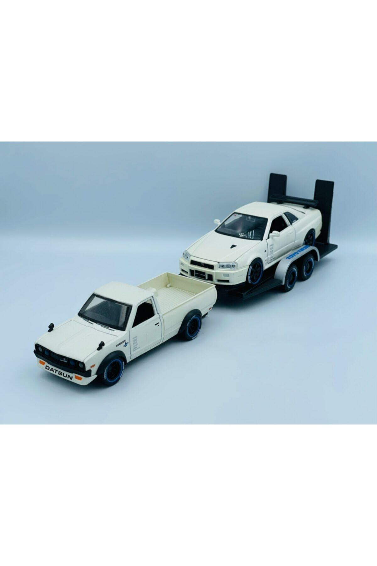 Maisto 1:24 Ölçek Design Nissan Skyline Set Model Araba