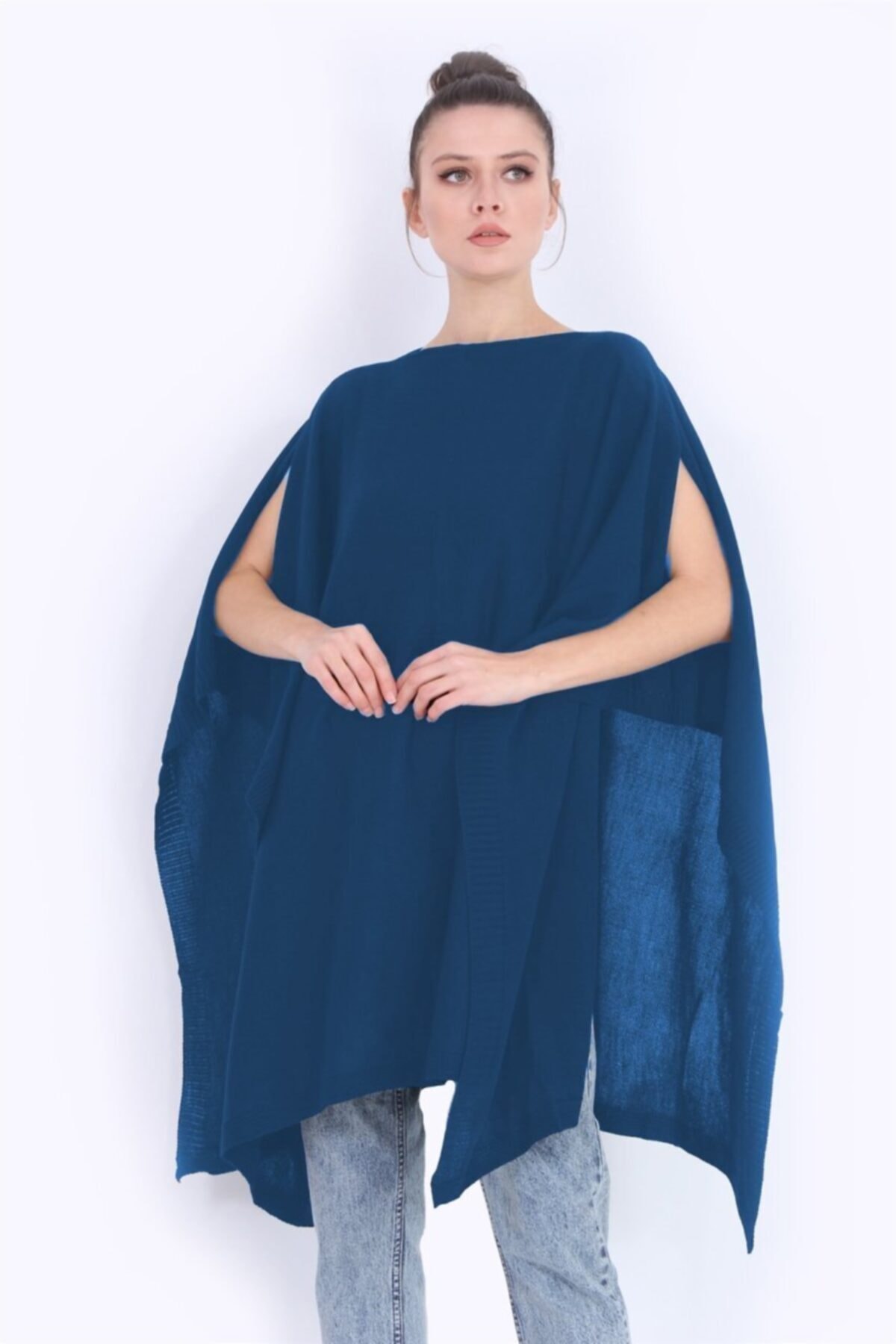 YAPRAKOUTLET Triko Panço Petrol