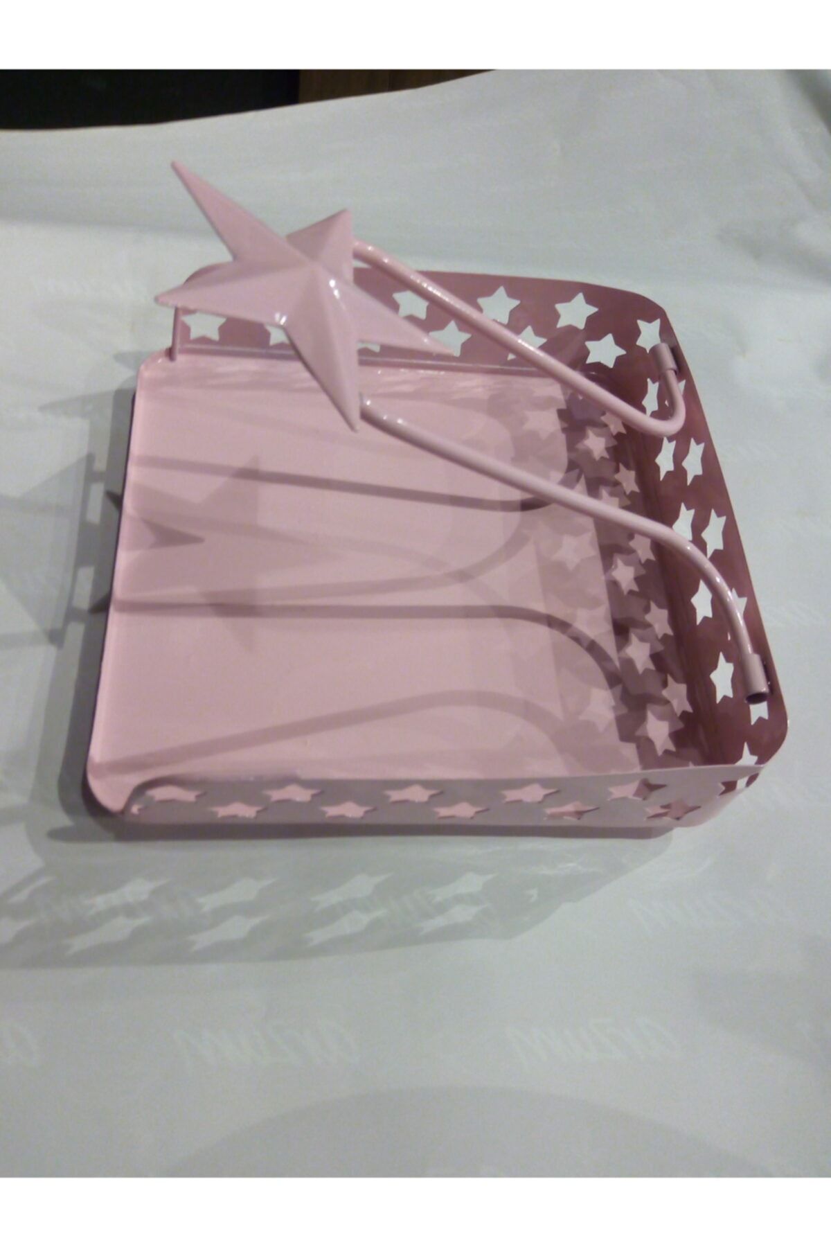 Kosova Metal Peçetelik Pembe