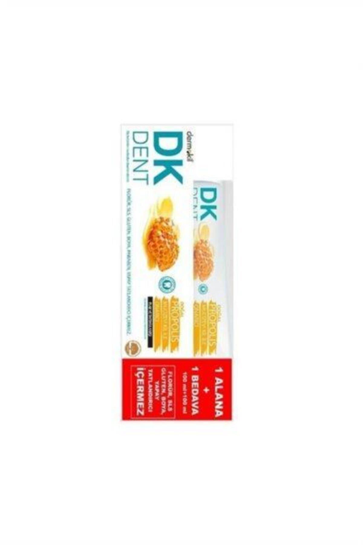 Dermokil Dk Dent Propolis 100 ml Diş Macunu 1 Alana 1 Bedava