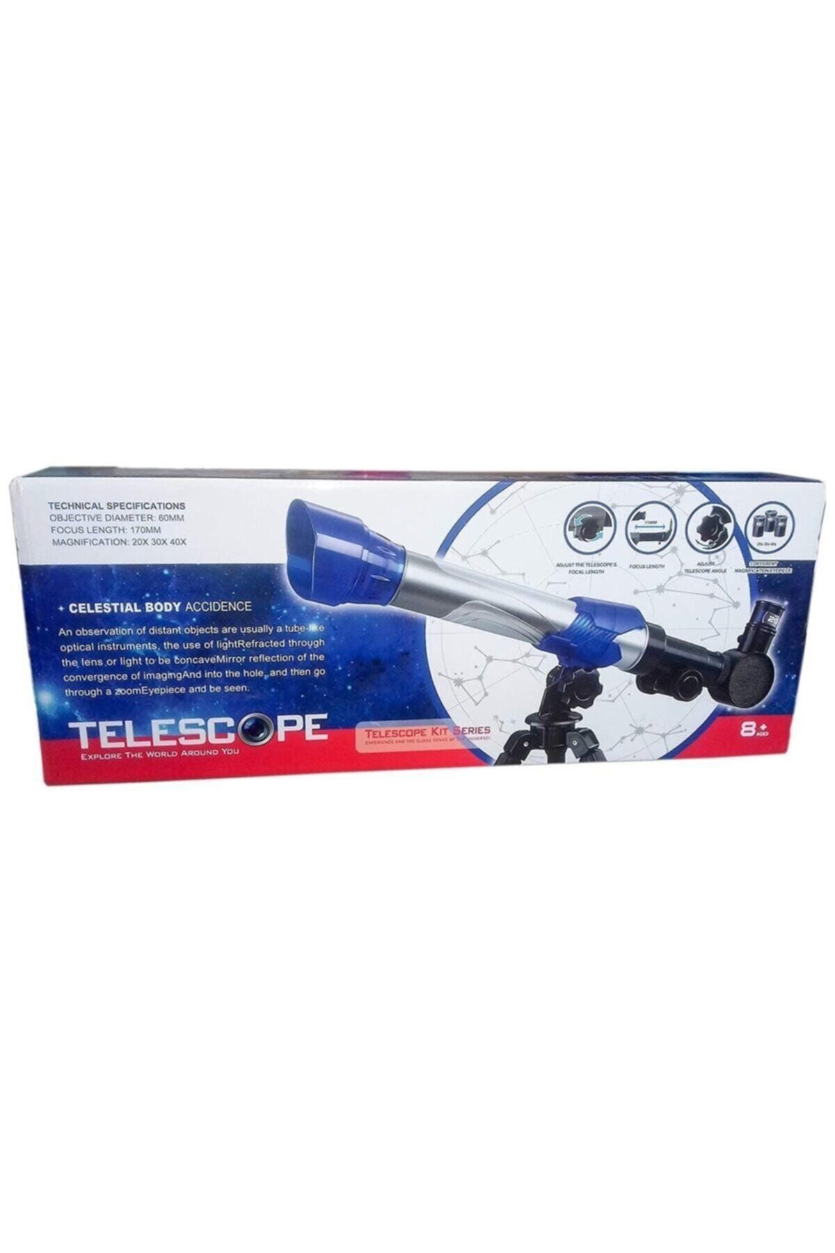 Toffee Teleskop Ayaklı 360 Derece Dönen