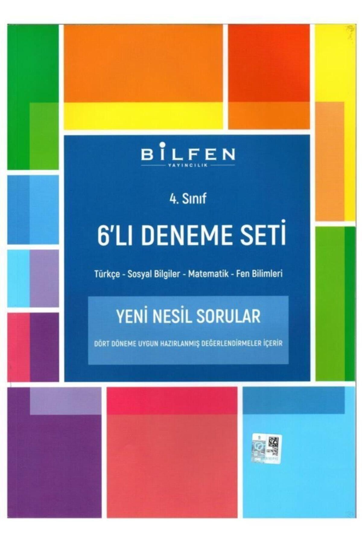 Bilfen Yayıncılık Bilfen 4. Sınıf 6'lı Deneme Seti