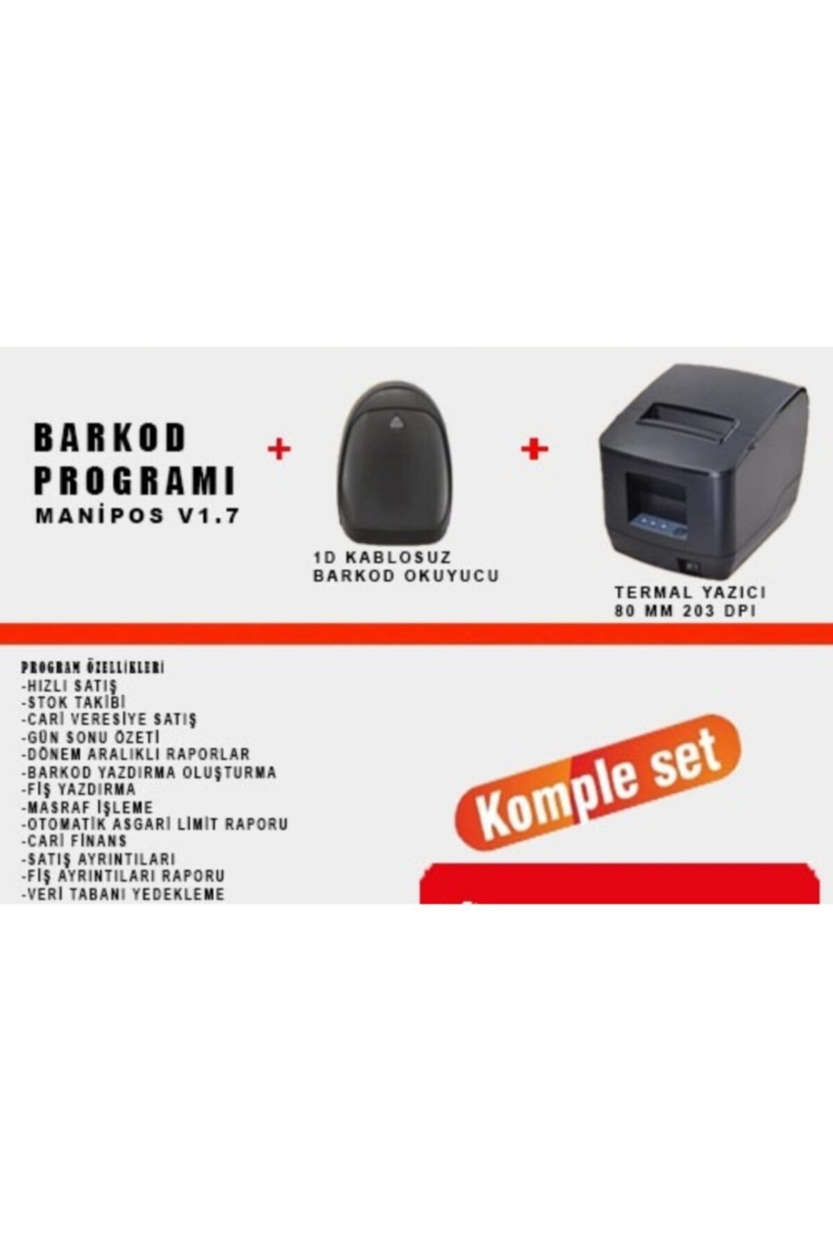 ManiPOS Barkod Sistemi
