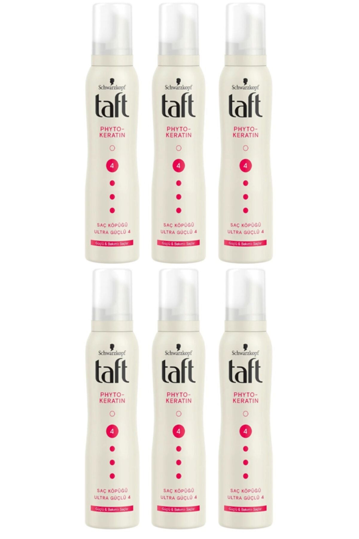 Taft Keratin Ultra Güçlü Köpük 150mlx6 Adet