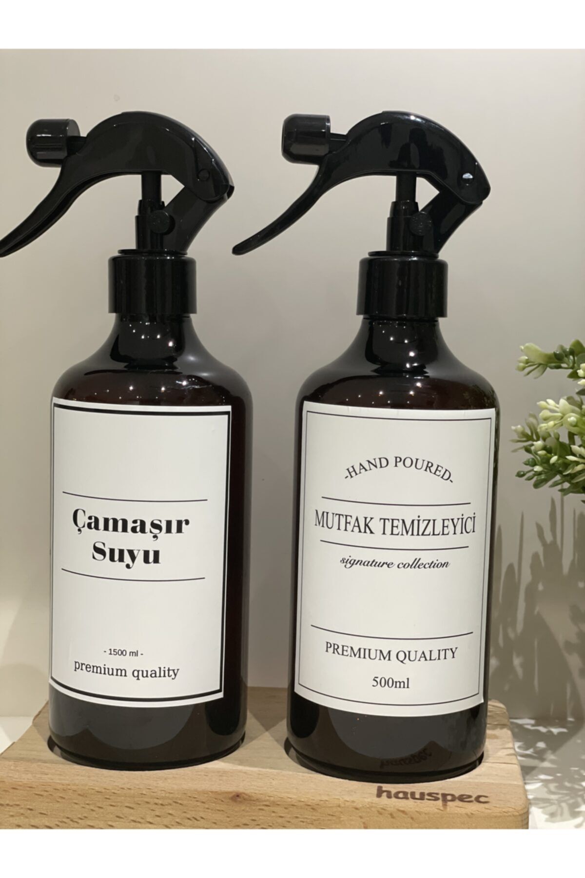 Lesia Home Mutfak Temizleyici - Çamaşır Suyu 500 Ml Cam Görünümlü Plastik Şişe