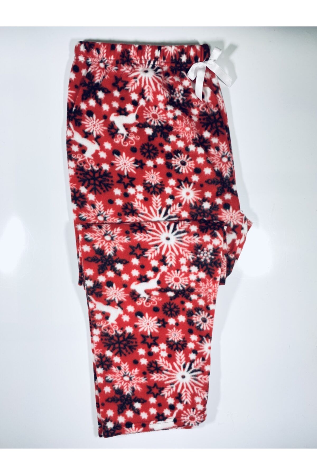 Altınay Cepsiz Kışlık Polar Kadın Pijama Altı Tek Alt
