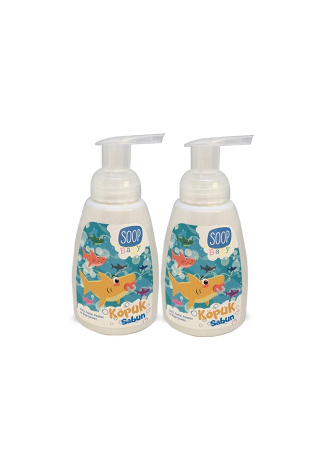 SOOP Baby Köpük Sabun Baby Shark 2'li Paket