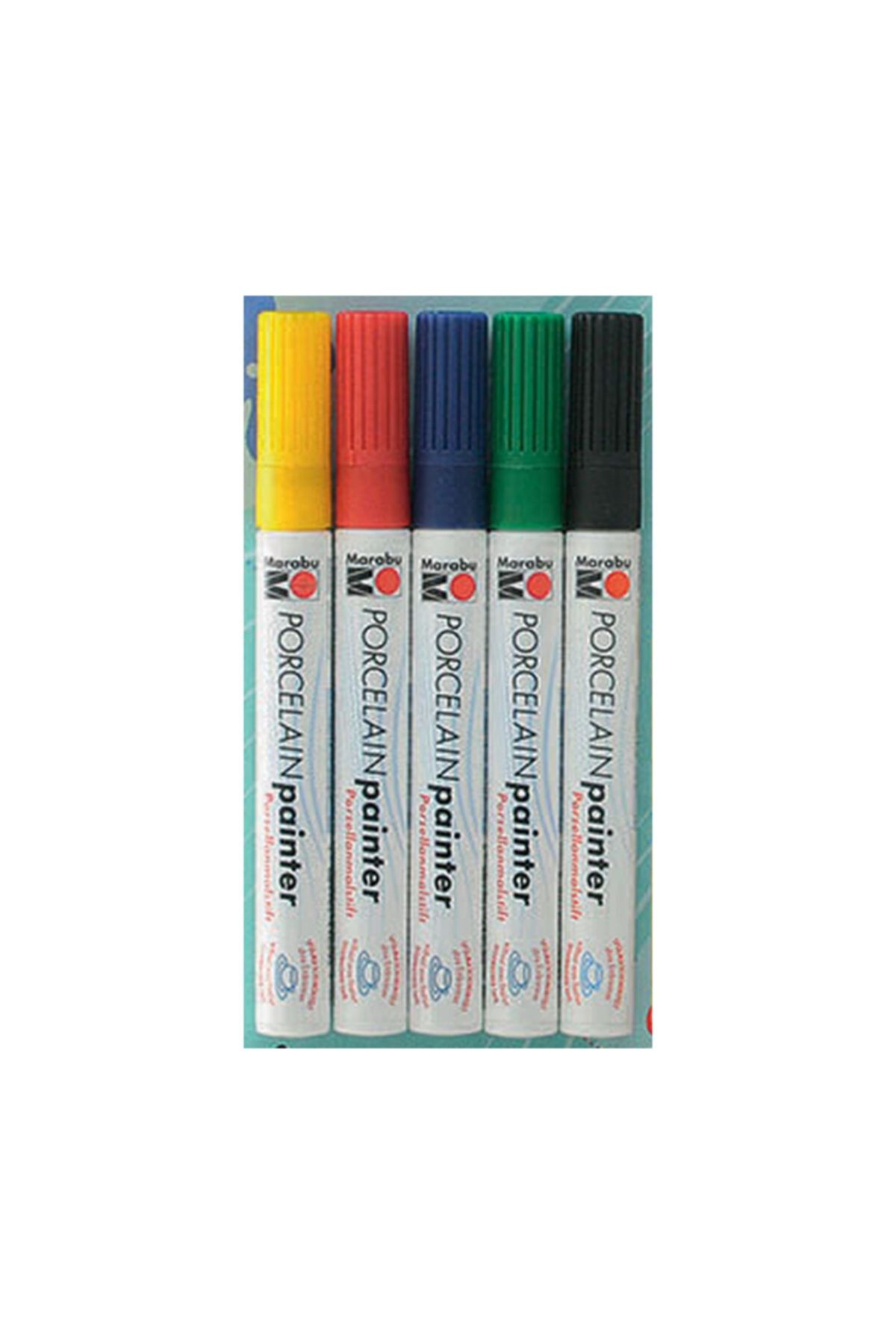 Marabu Özel Porselen Kalemi 5 Renk 1-2mm Uç