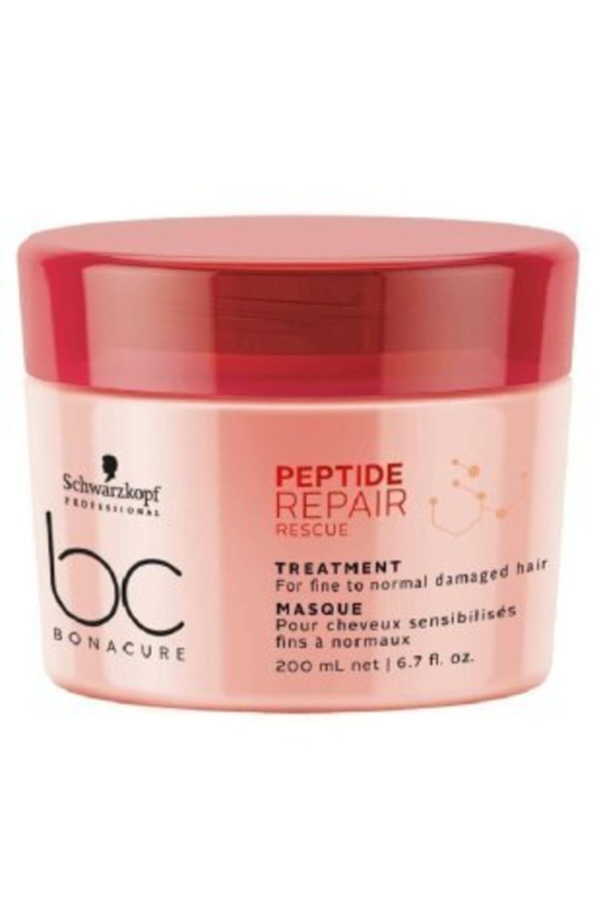 BC Bonacure Keyonline Peptide Repair Rescue Treatment Masque Acil Kurtarma Onarma Bakım Kürü 200 Ml