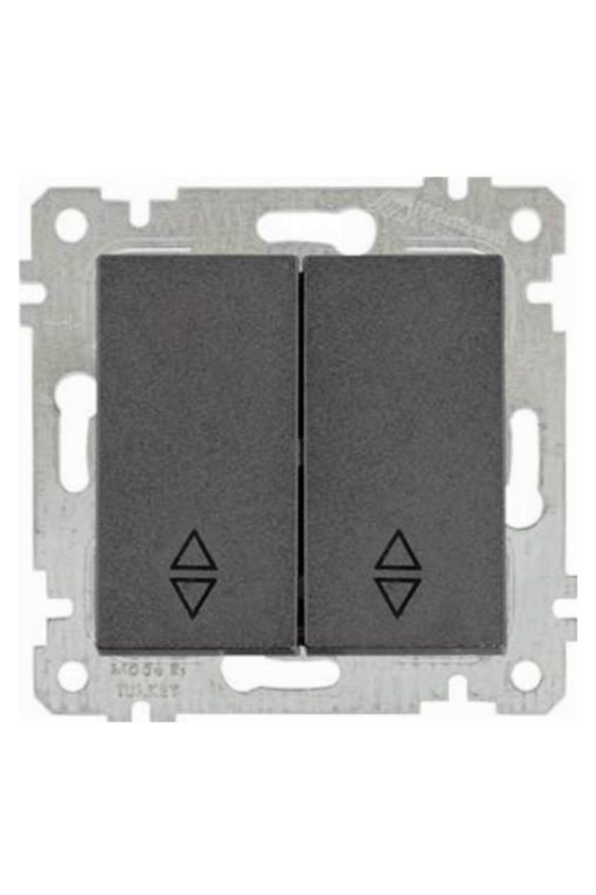 Mutlusan Rita Mek+tuş Komütatör Vavien (vidalı) Siyah