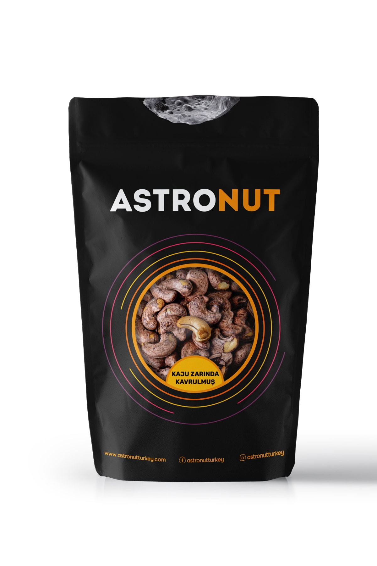 Astronut Odun Ateşinde Zarında Kavrulmuş Kaju 500 gr