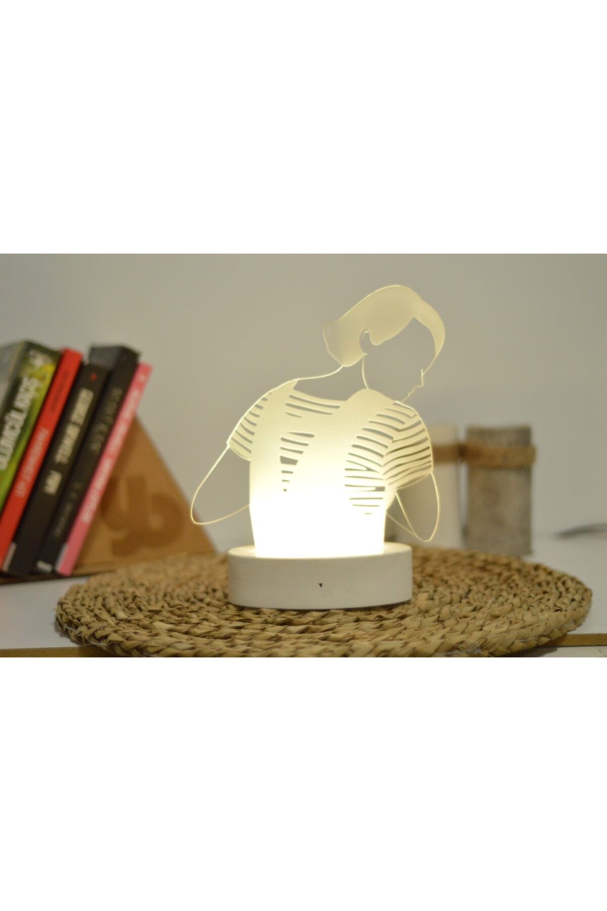 Yubi Design Fleabag - 3 Boyutlu Dekoratif Gece Lambası 3d