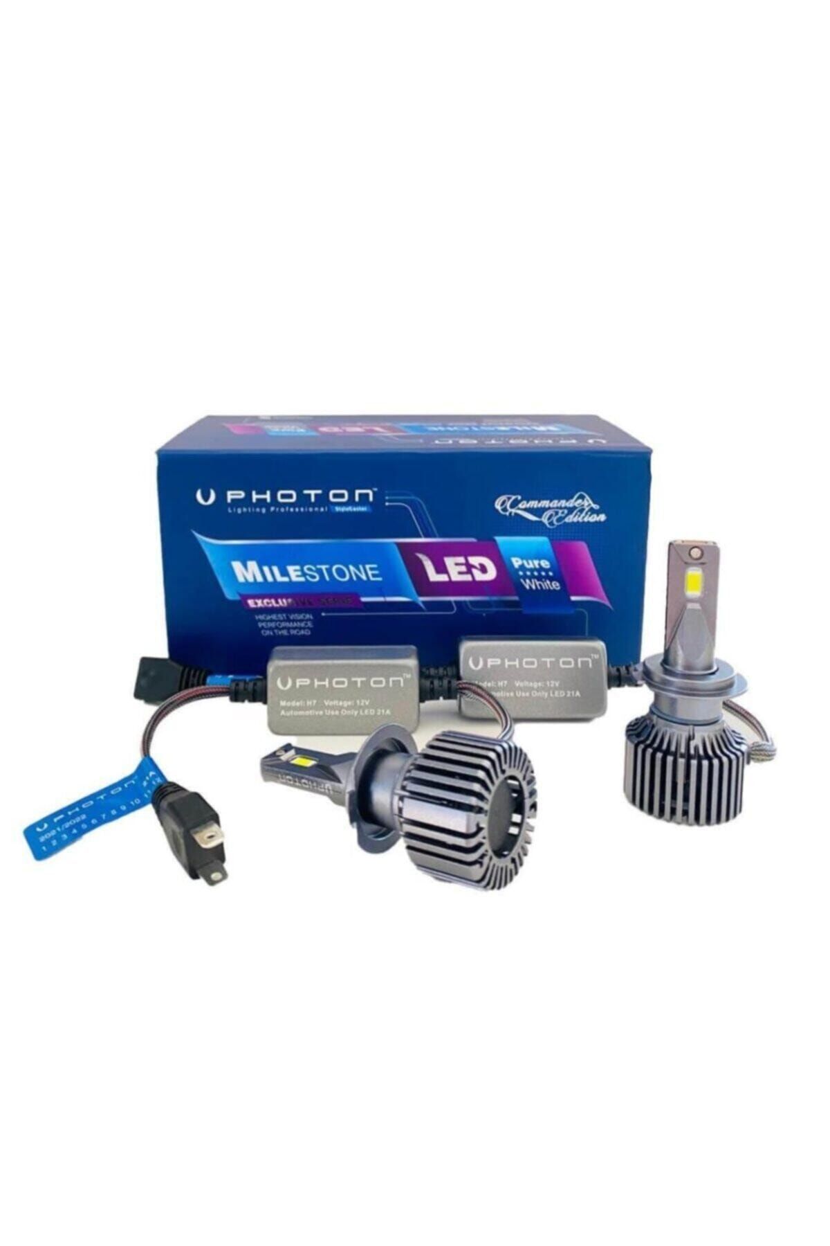 Photon H7 Led Xenon 12000 Lumen Tek Milestone Serisi