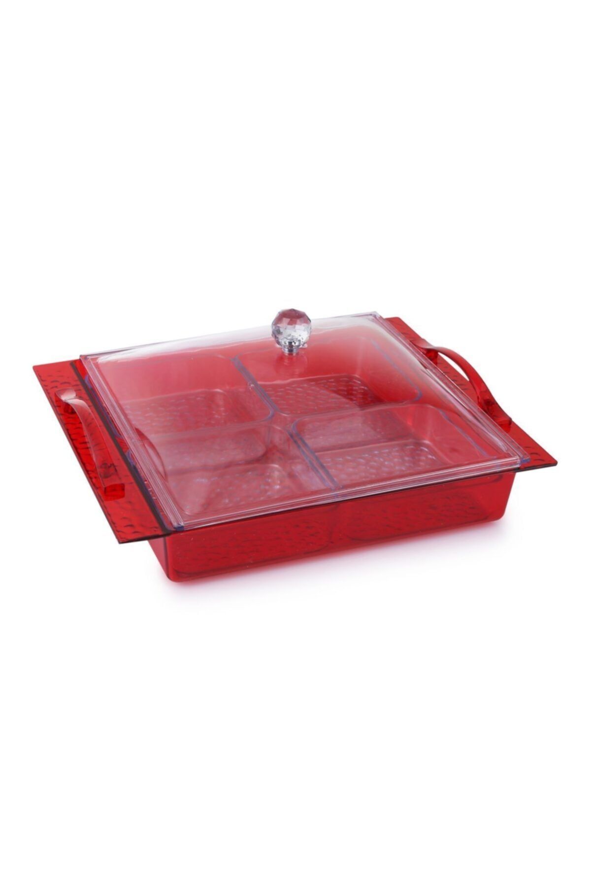 EW's Kitchenware Kırmızı 4'lü Saray Kahvaltılık