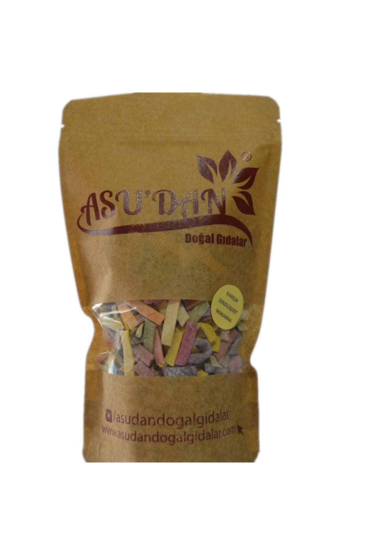 Asudan Doğal Gıdalar Sebzeli Şerit Makarna (300GR)
