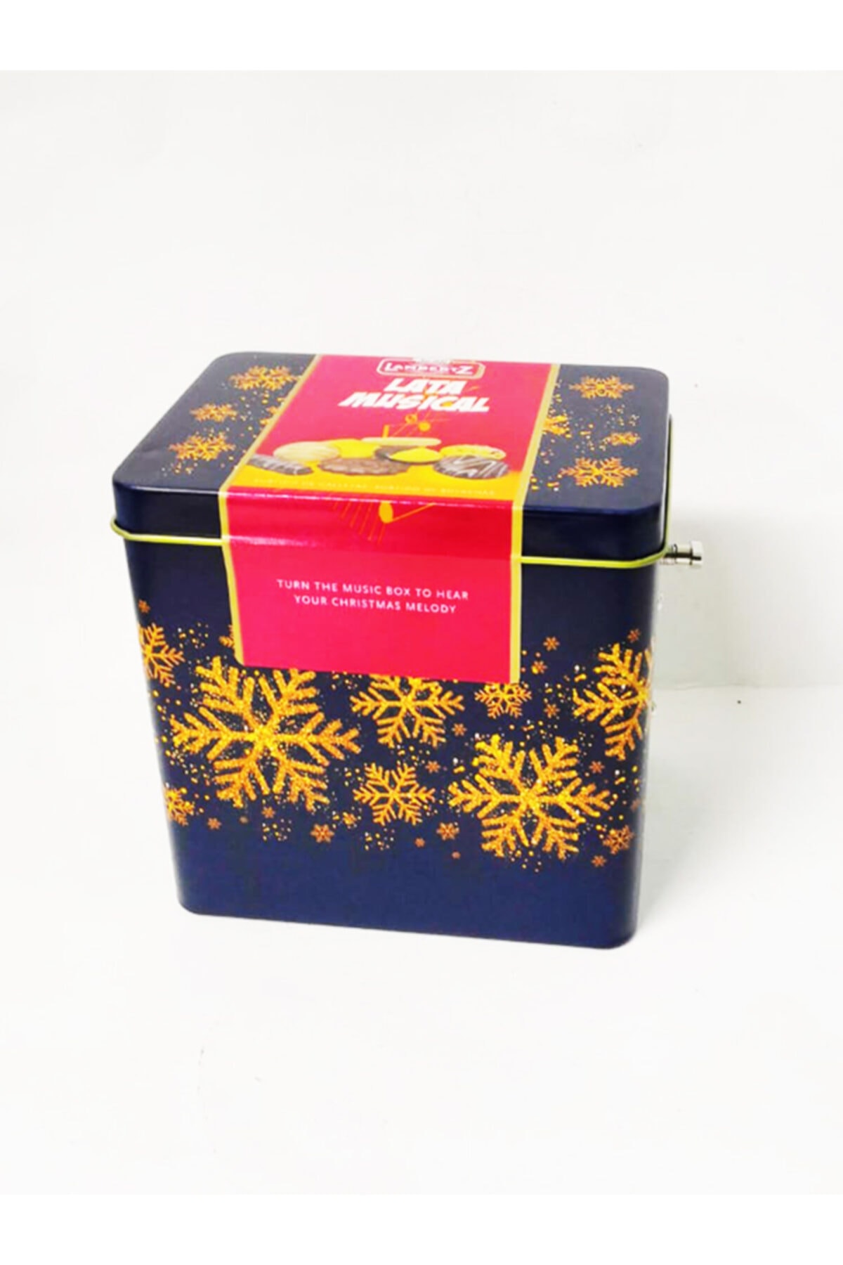 Lambertz Carousel Müzik Kutusu & 250 Gram Çikolatalı Karışık Kurabiye