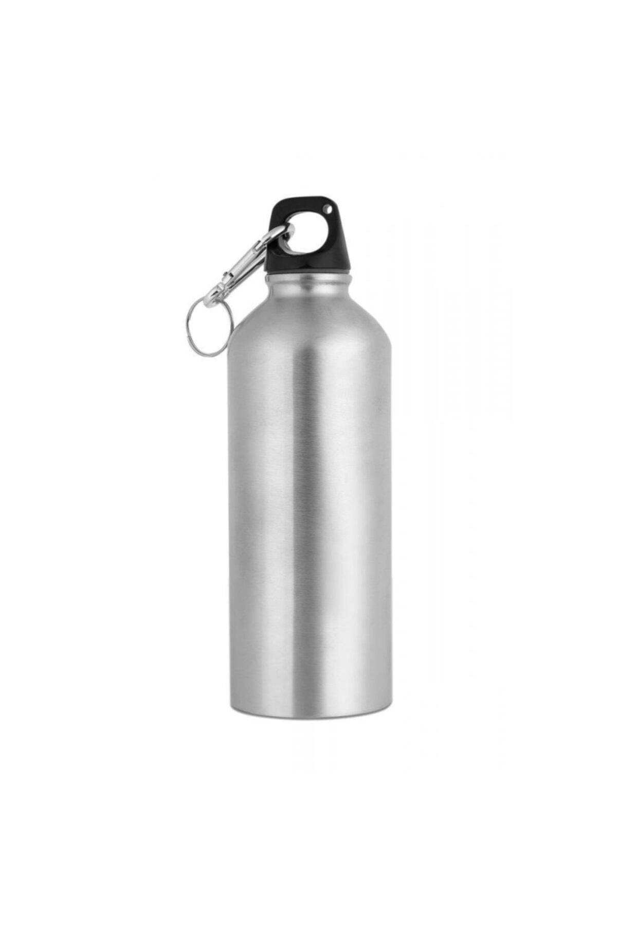 Mares Promosyon Gümüş Metal Su Matarası Çelik Suluk 500 Ml