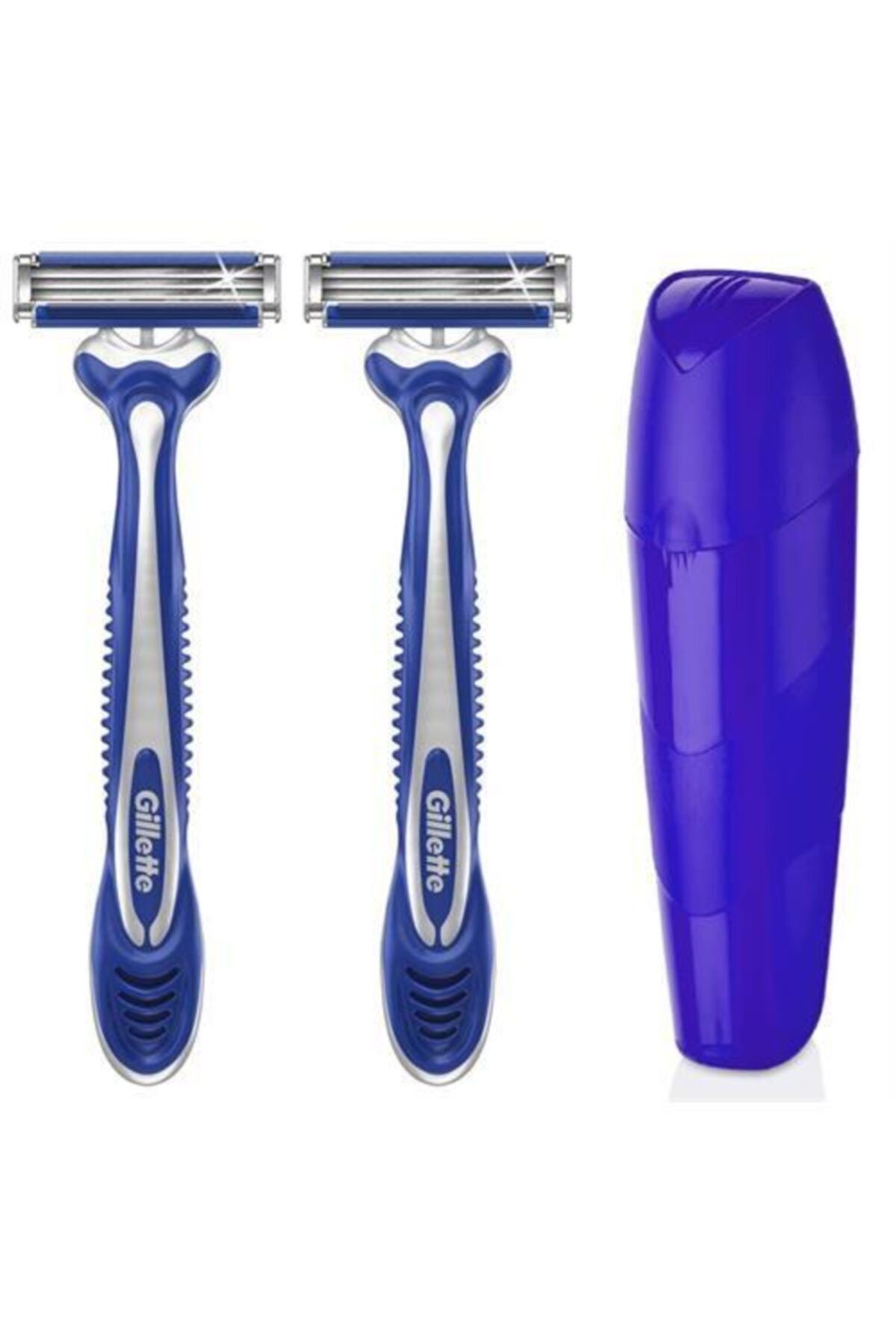 GiftMatikcenter Gillette Blue3 2 Adet Tıraş Bıçağı Özel Kutulu Set 712661
