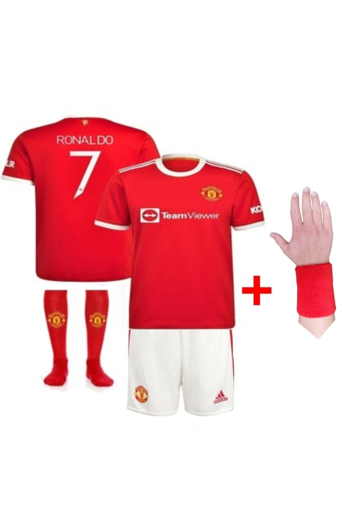 Hane Forma Şort Çorap Ronaldo Manchester United 2021-22