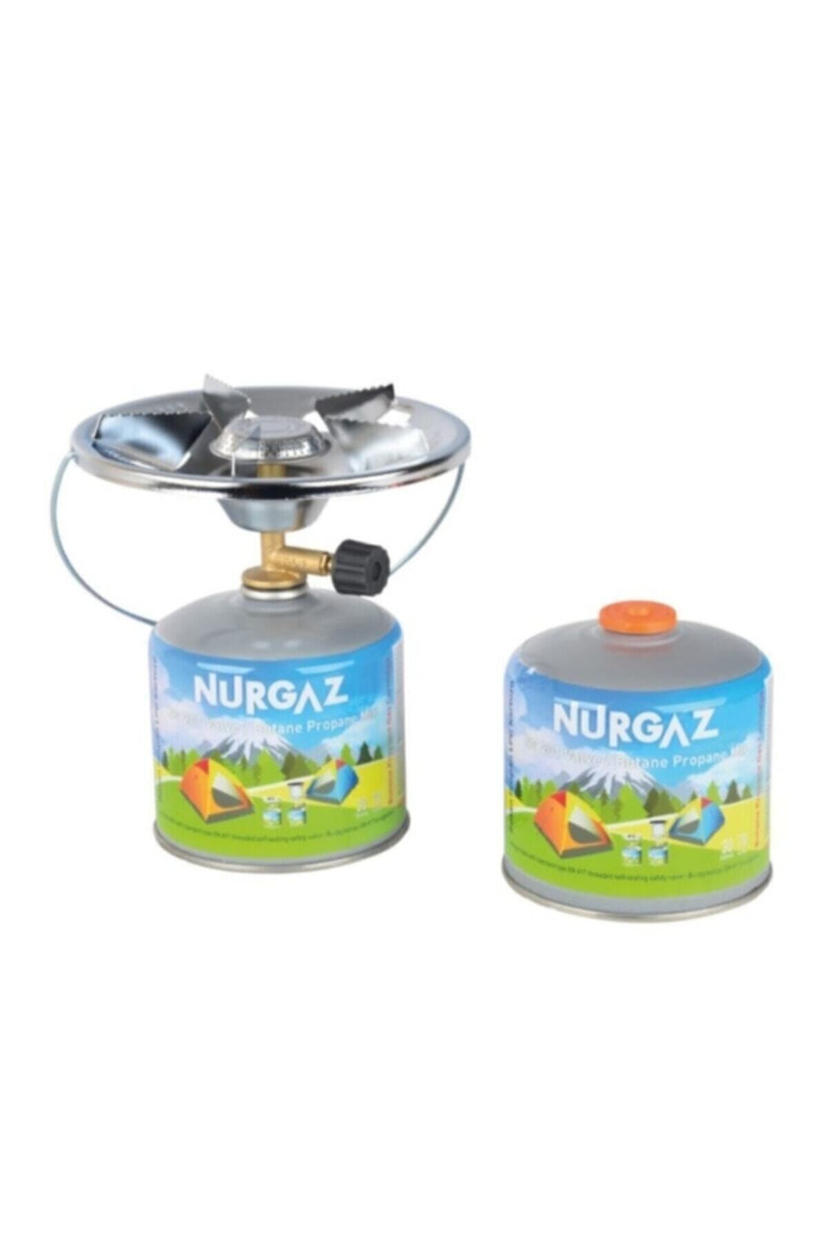 NURGAZ Olympos Kamp Ocağı 450 gr 2 Adet Kartuş