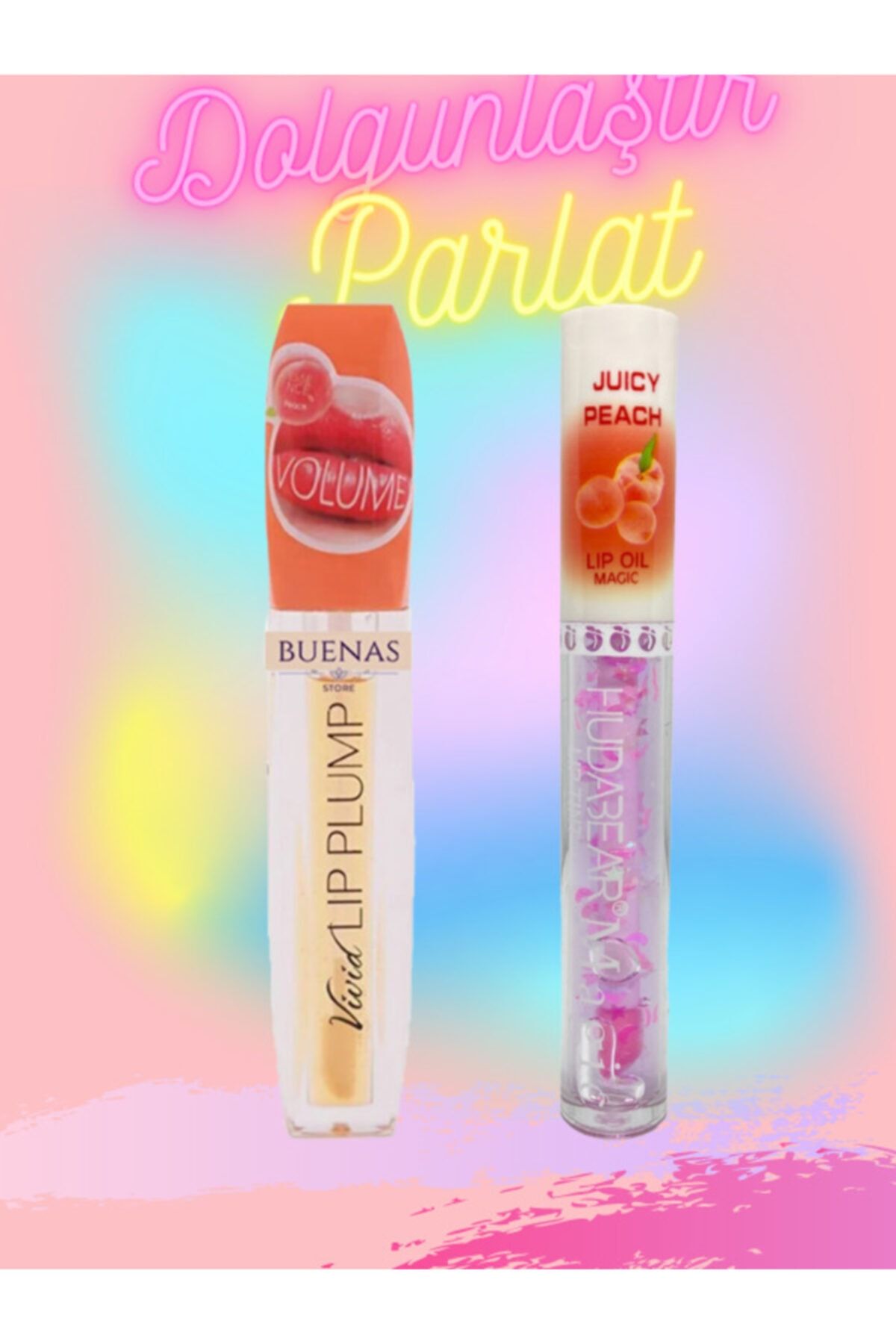 buenas store Buenas Vivid Lip Plump Dudak Dolgunlaştırıcı & Dudak Parlatıcı & Lip Gloss