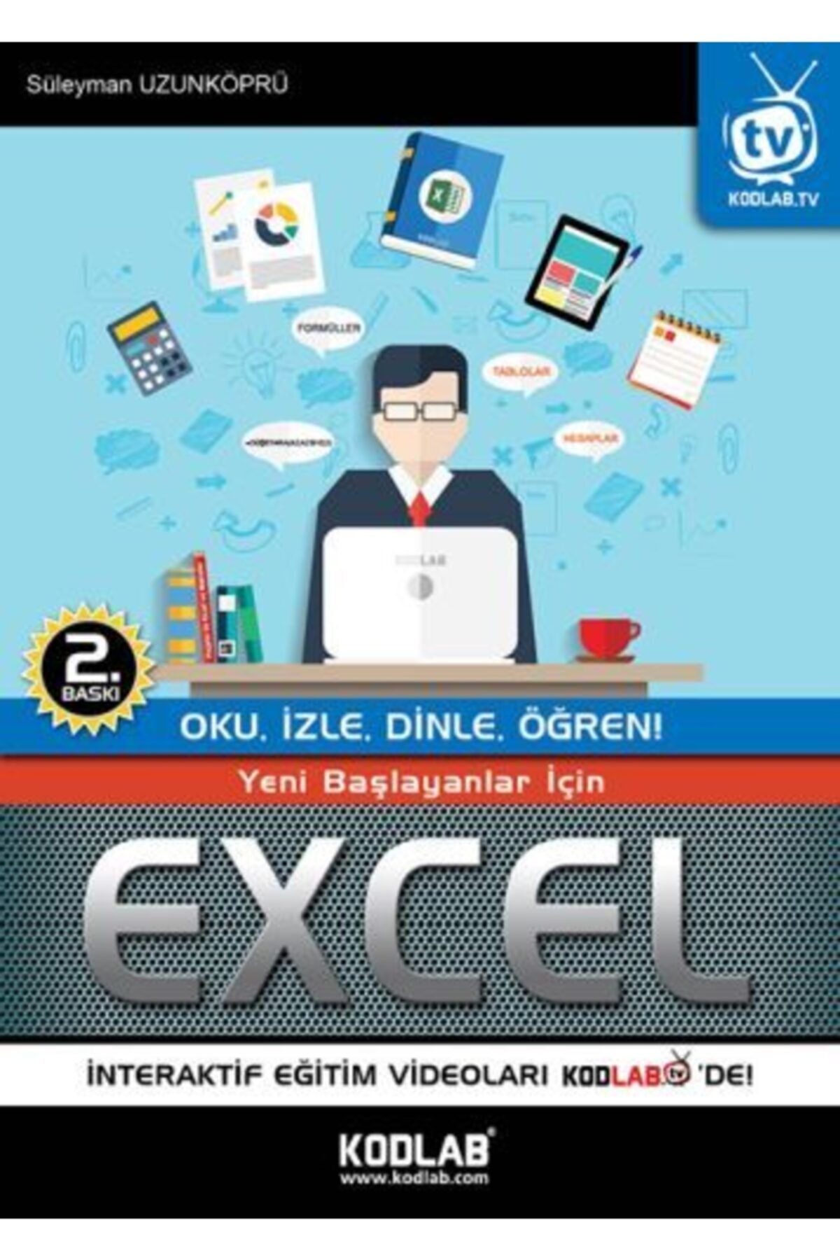 Kodlab Yayın Yeni Başlayanlar Için Excel Oku, Izle, Dinle, Öğren!