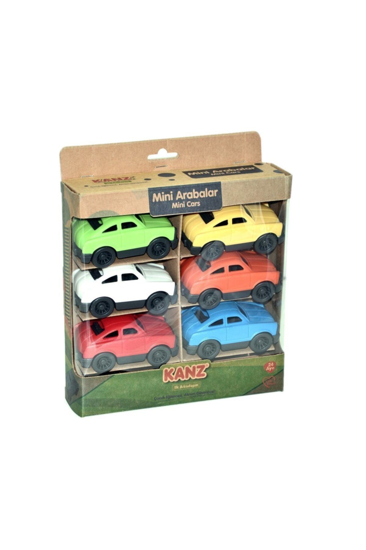 Kanz /Enfal Oyuncak 30814 6'lı Mini Arabalar +24 Ay