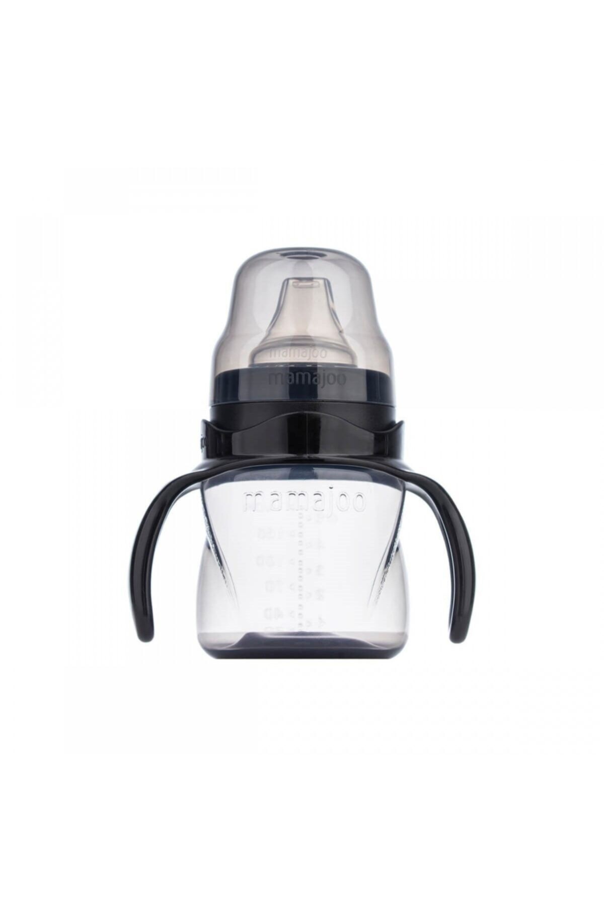 Mamajoo Kulplu Akıtmaz Eğitici Bardak Black 160 ml & Anti-kolik Bardak Ucu