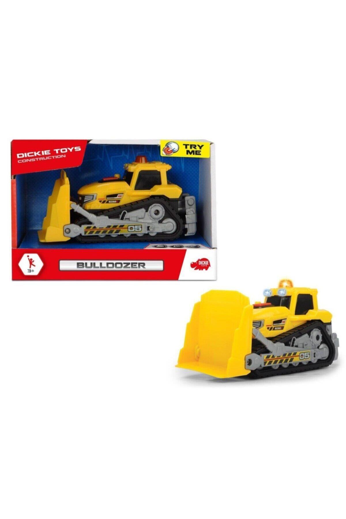Simba 203302026 Dickie Toys, Sesli Işıklı Bulldozer