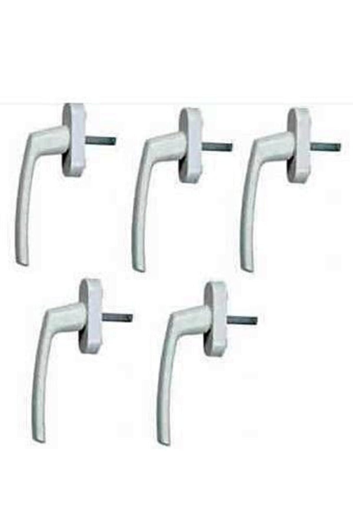 Biotech 5 Adet Pimapen Pvc Pencere Kolu - Pvc Kol Beyaz Pvc Pimapen Pencere Kolu