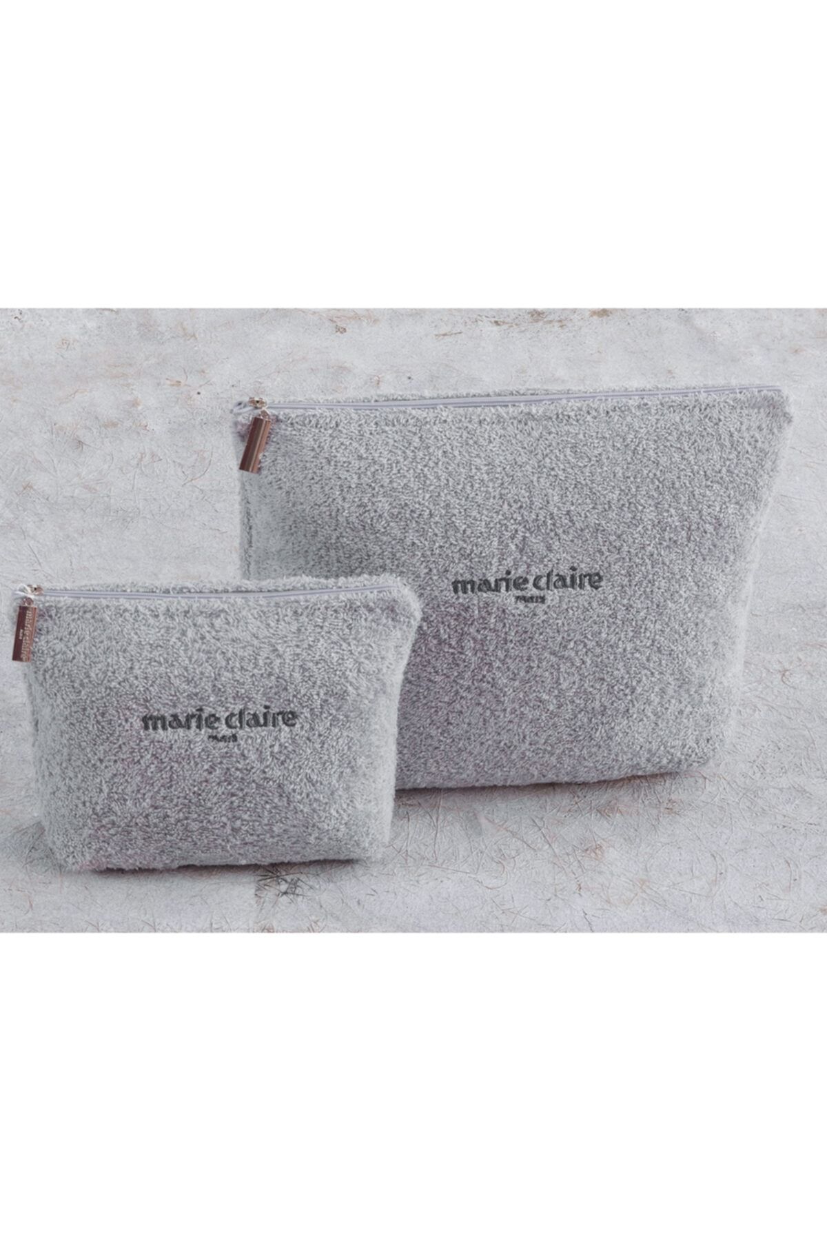 Marie Claire Laisa Makyaj Çantası Gri 22x15 Cm