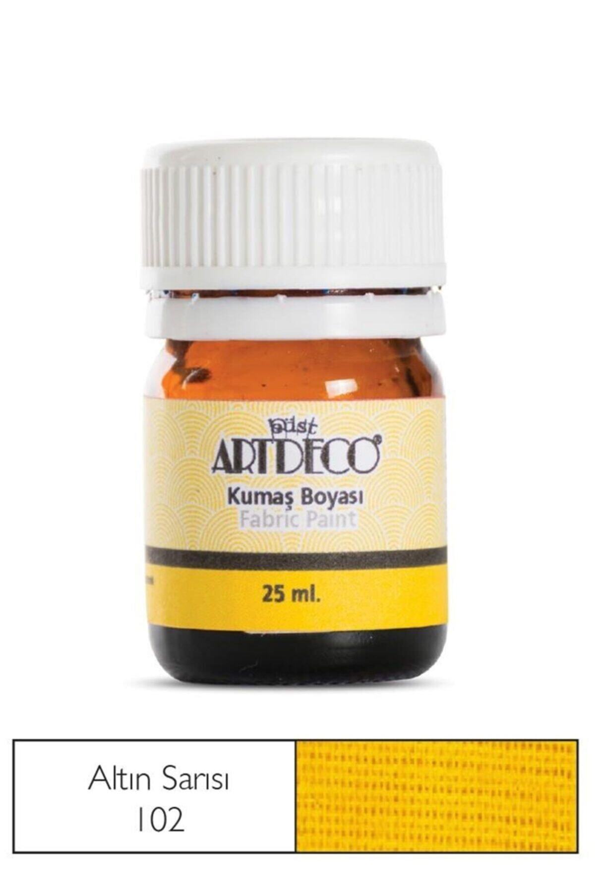 Artdeco Kumaş Boyası 25 ml Altın Sarısı 102
