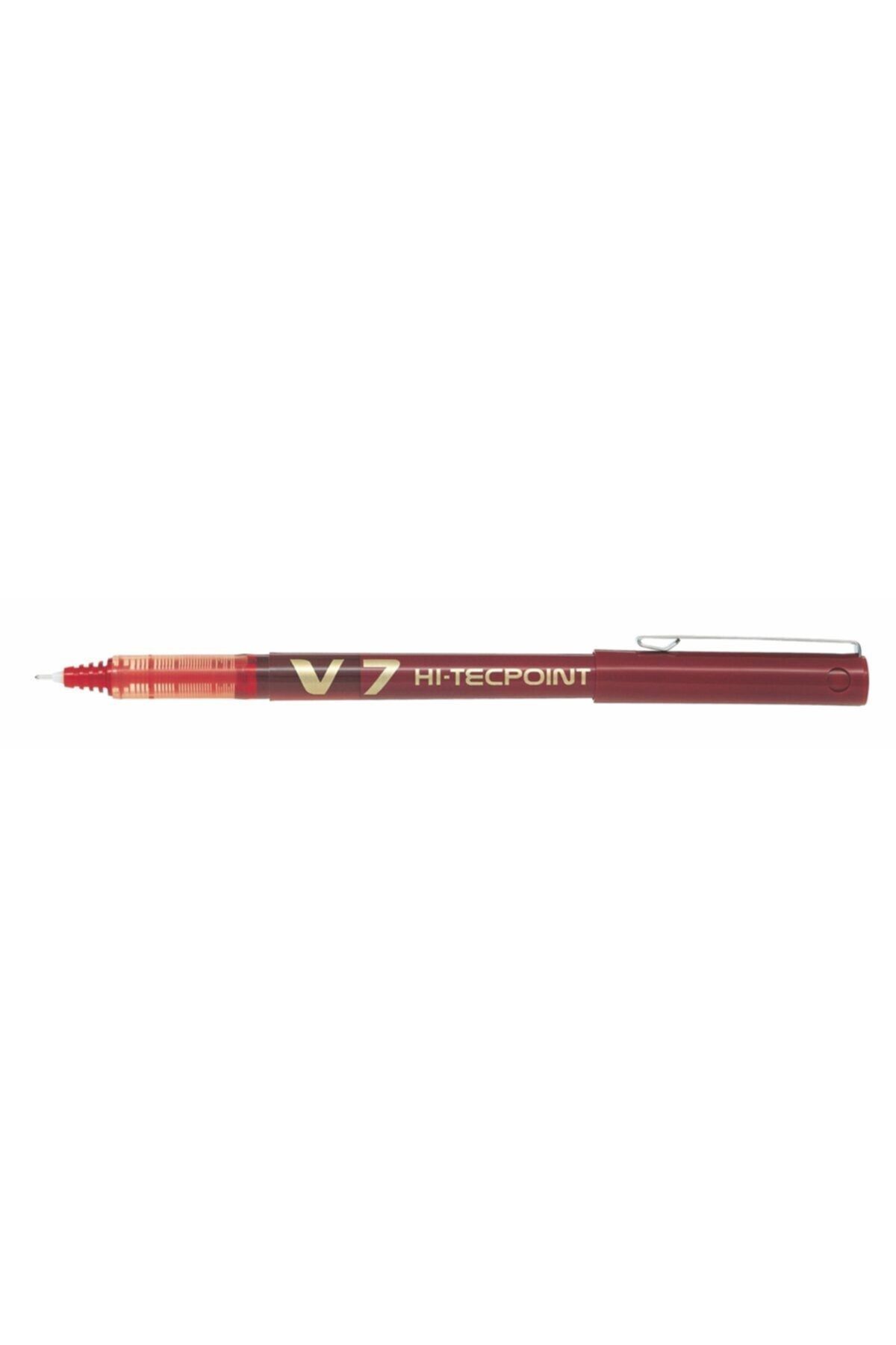 Pilot Roller V7 Hi-tecpoint Kırmızı Iğne Uçlu