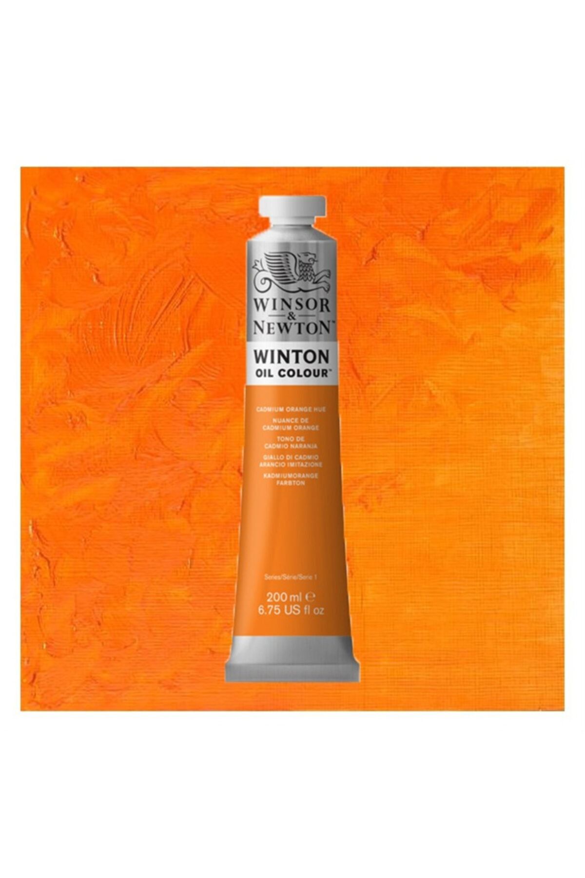 Winsor Newton Winsor & Newton Winton Yağlı Boya 200 ml. 4 Cadmium Orange Hue