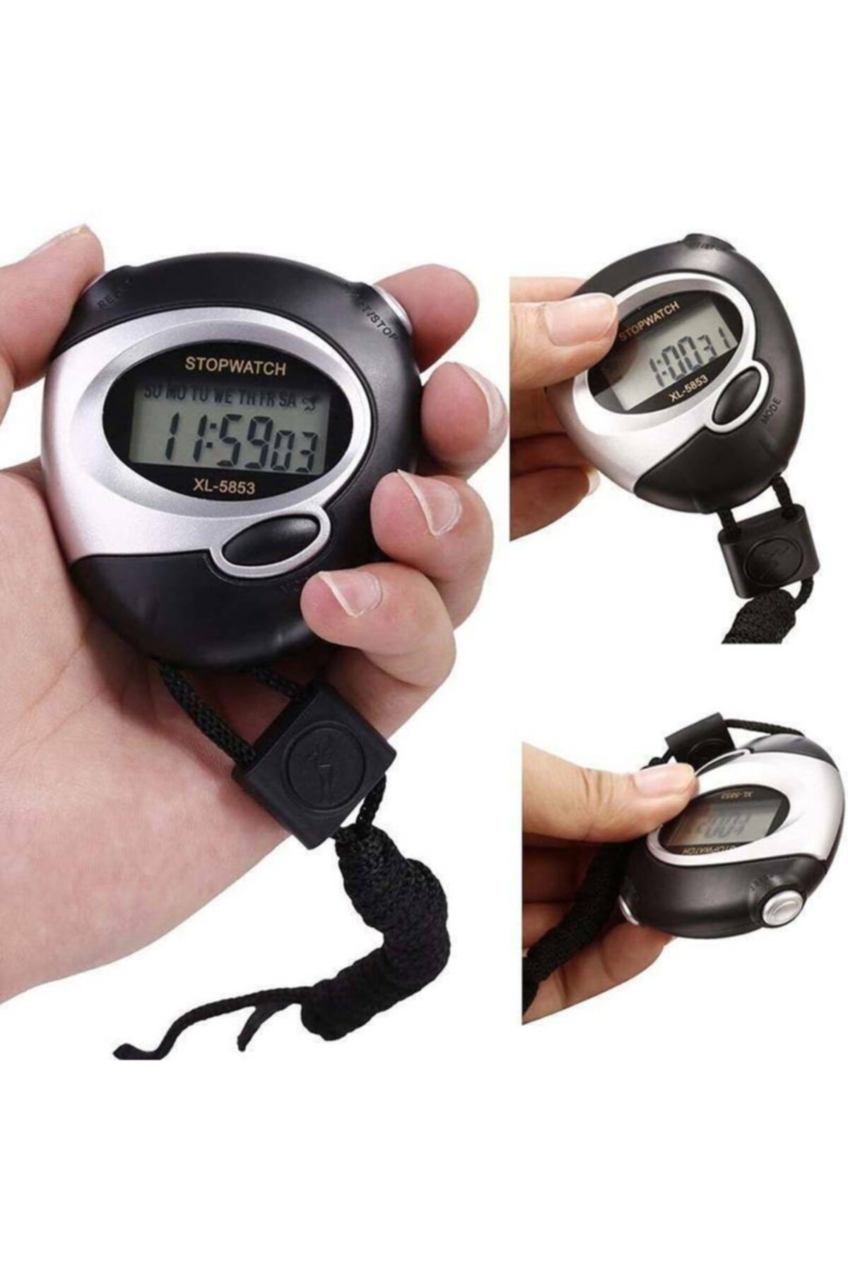 HİLALSHOP Su Geçirmez Dijital Kronometre (düdük Hediyeli!)