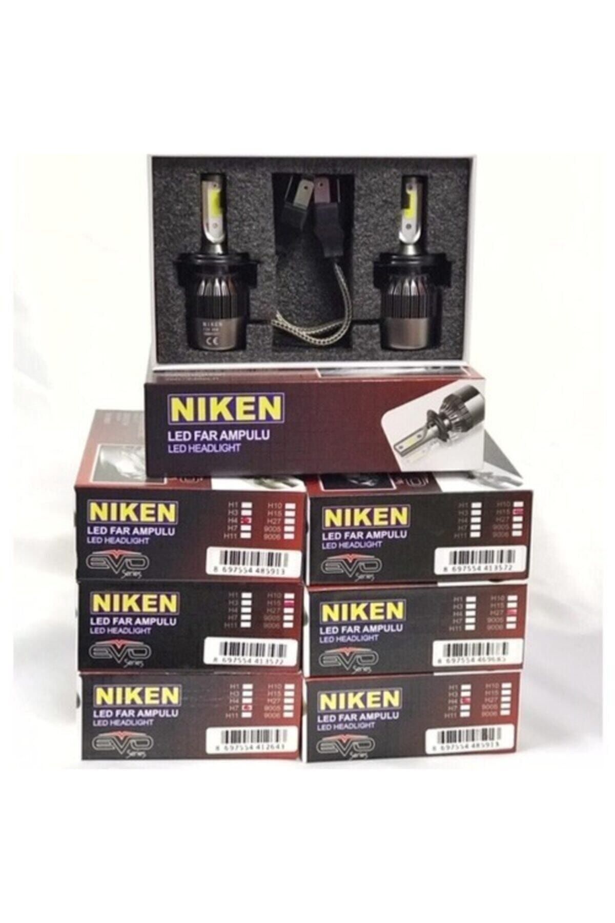 Niken Evo Led Xenon Zenon Hb4 9006 6500k Şimşek Etkili