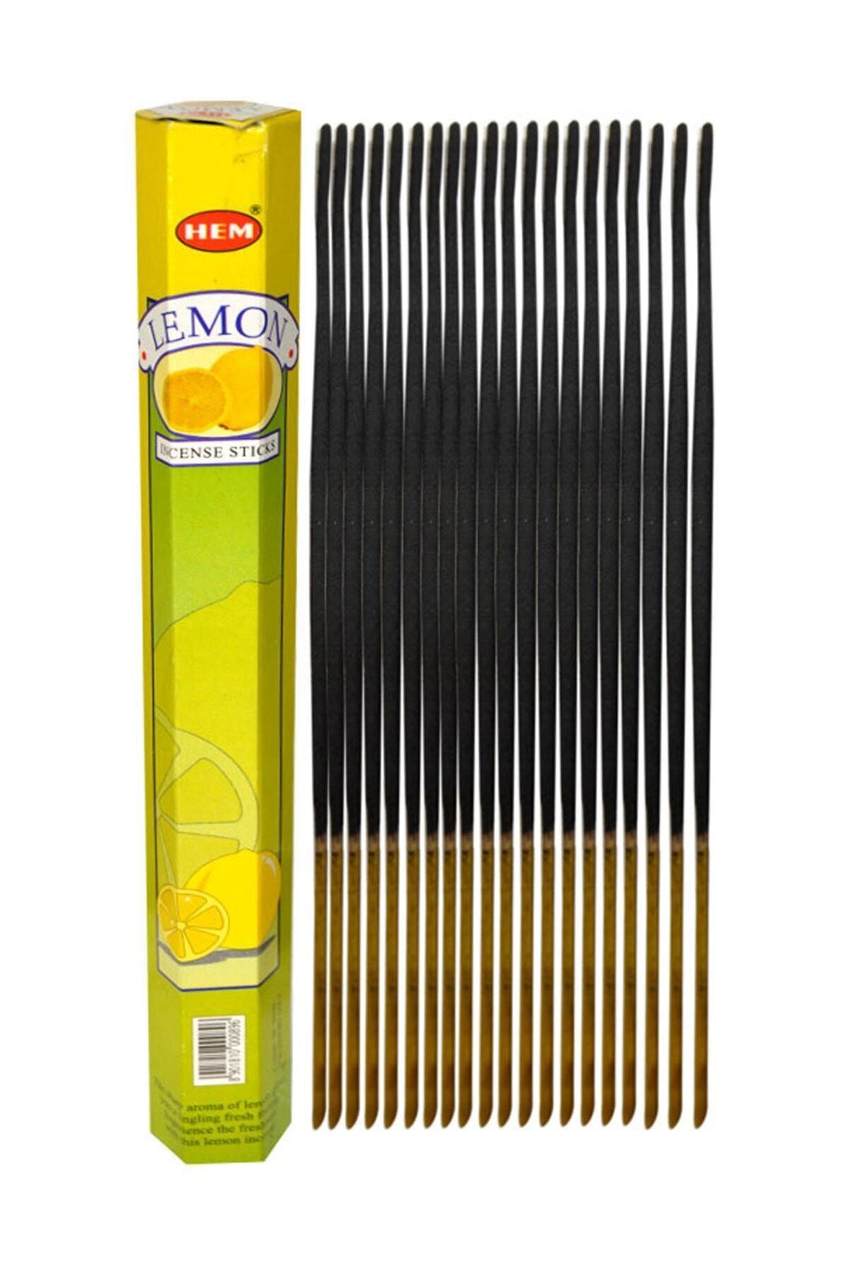 Hem Tütsü Limon Kokulu 20 Çubuk Tütsü