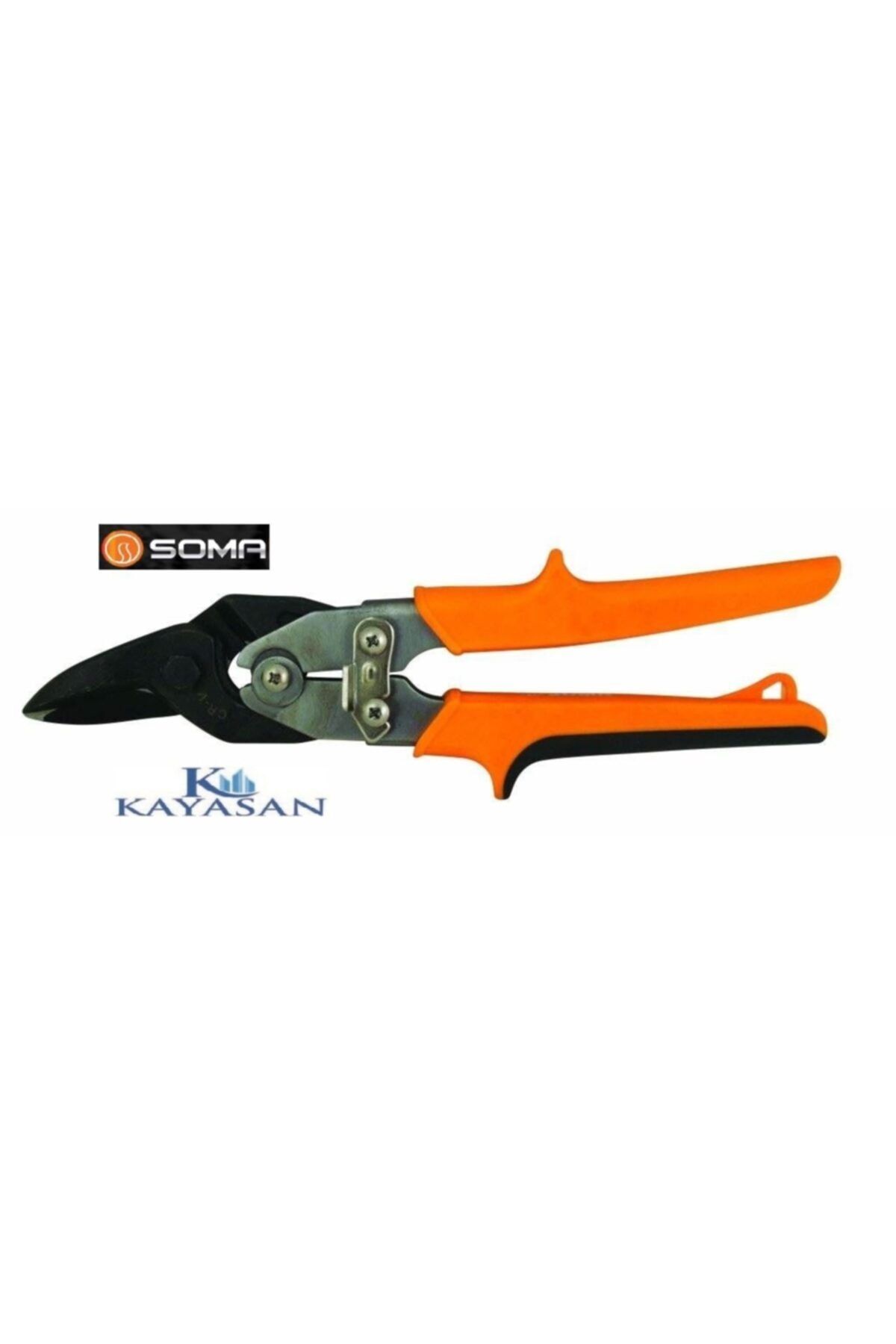 Soma 40 mm Teneke Kesme Makası Mafsallı Kaportacı Makası Sol Yönlü