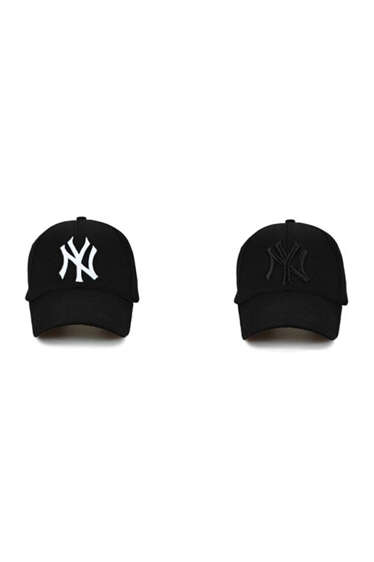 DEĞİŞİM AKSESUAR Ny New York Şapka Unisex Şapka 2'li Set