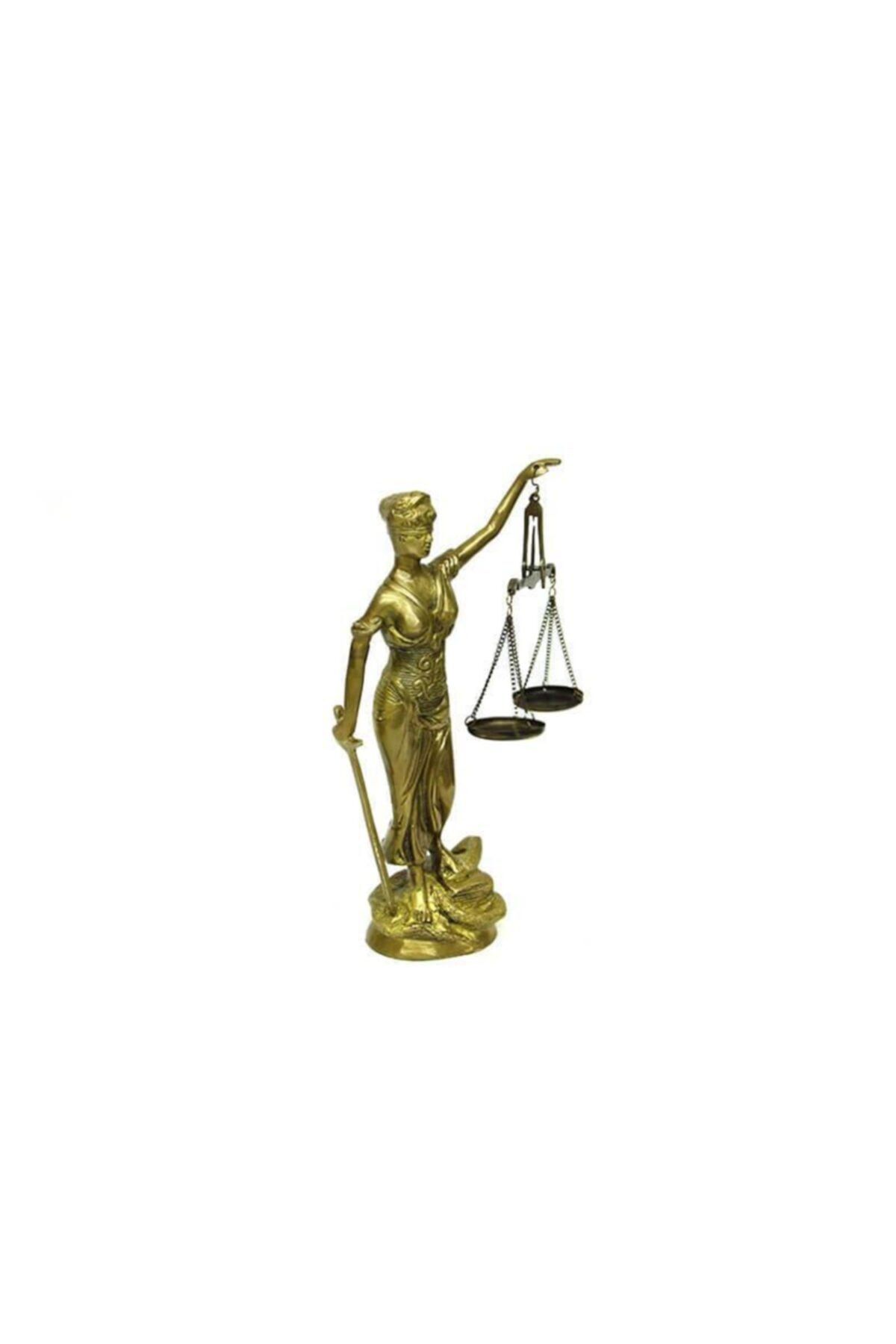 Dreamsshop Adalet Kadını Terazili Biblo Dekoratif Hediyelik
