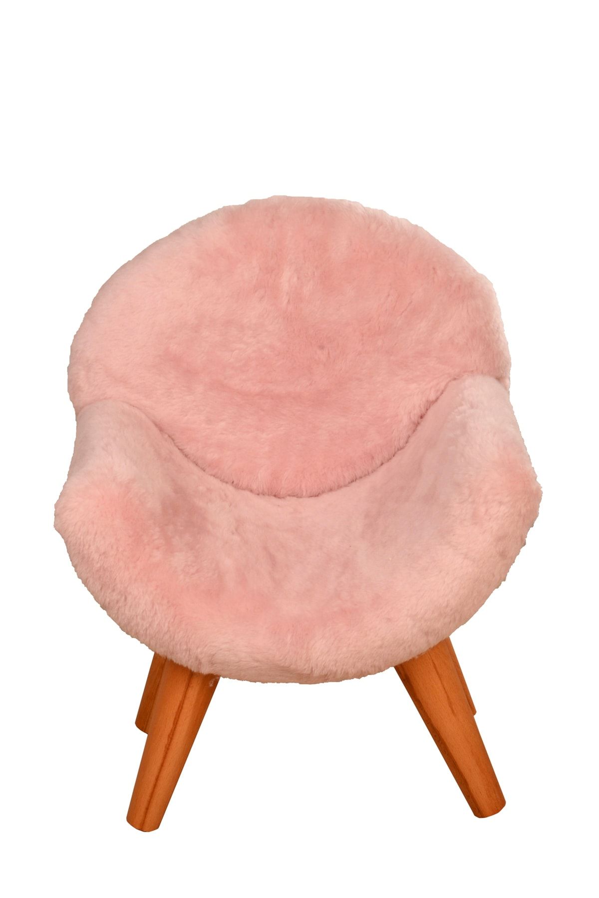 ESC Pembe Peluş Çocuk Sandalyesi