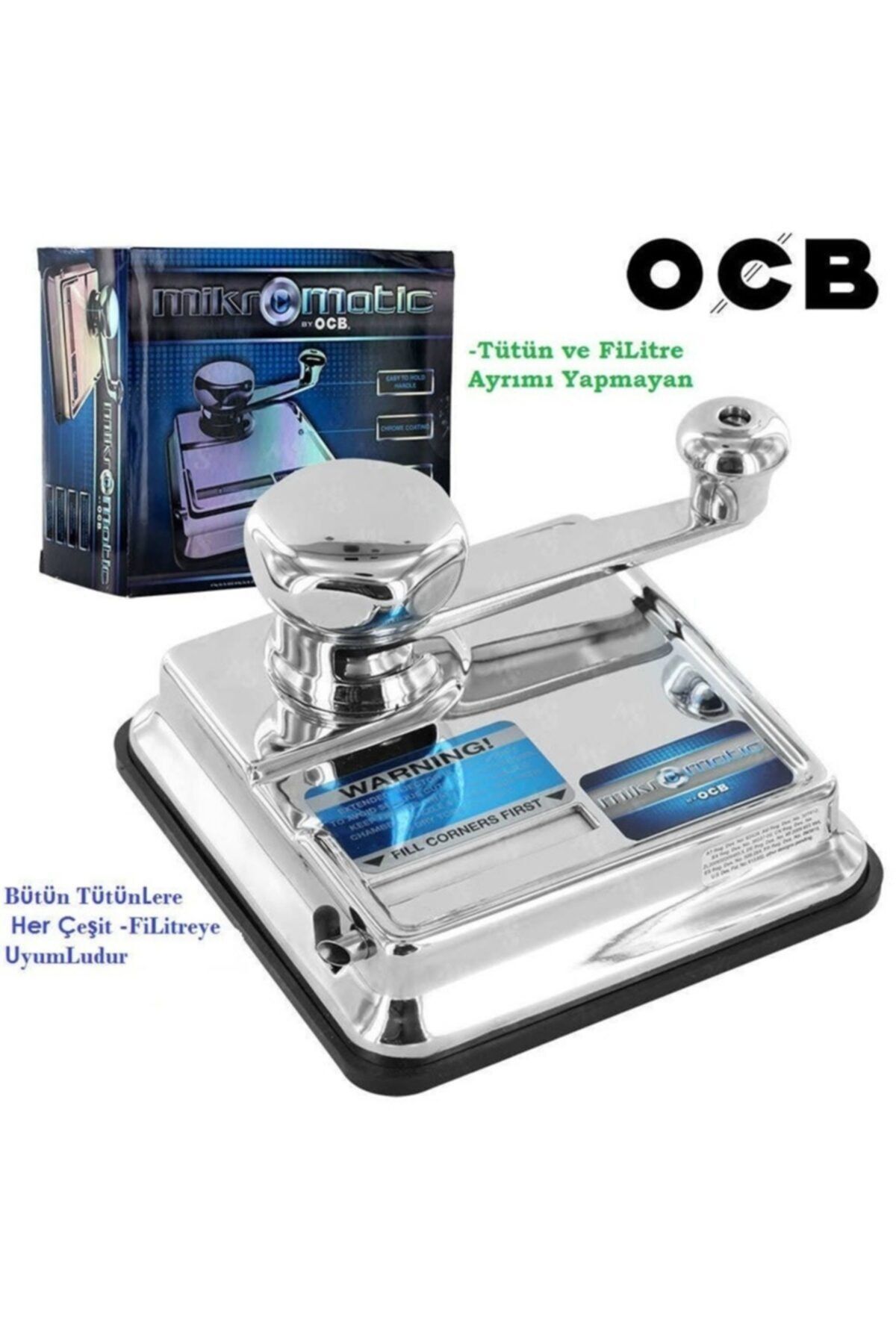 OCB Sarma Makinası Çelik Micro Matic Duo Orjinal