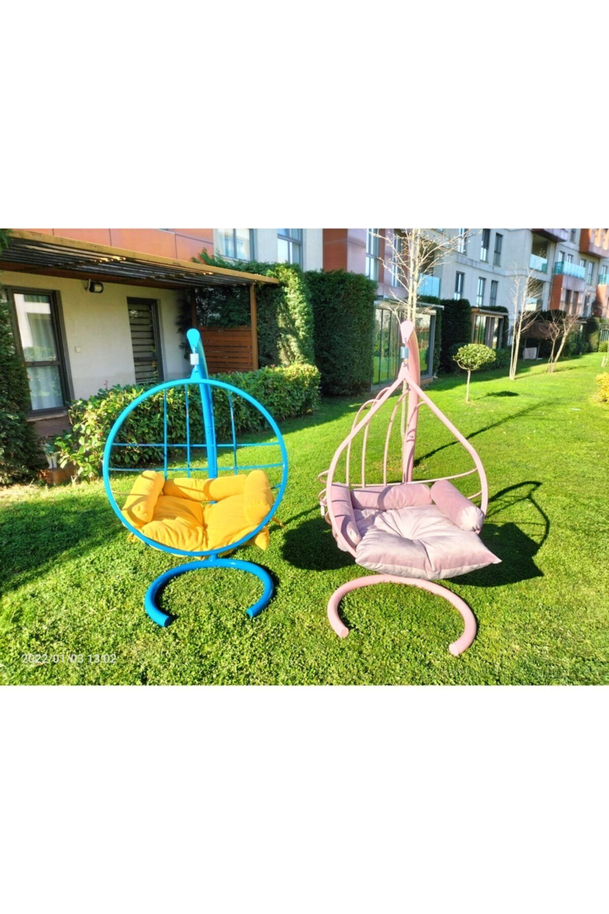 Yoko Home Damlacık Bahçe Balkon Damla Salıncağı Çocuk 2 Li Set
