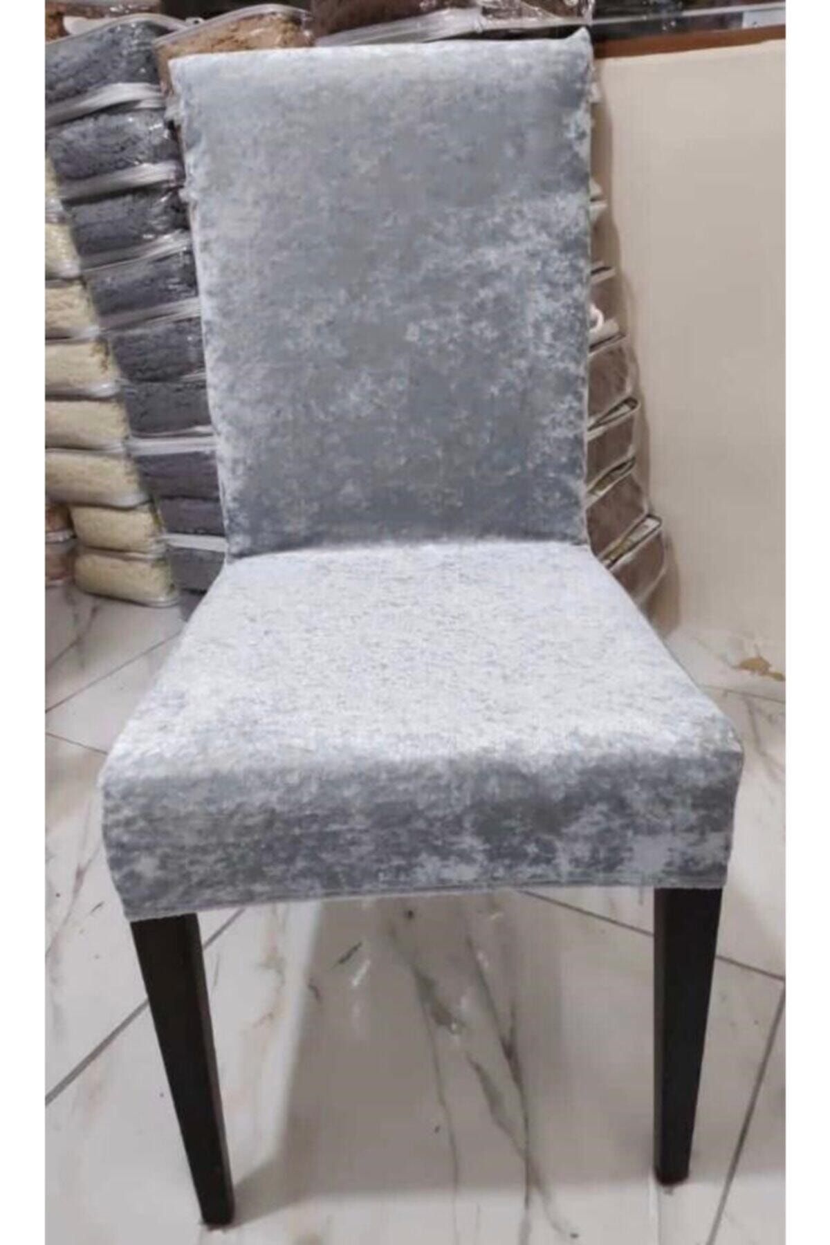 KARAHANLI Giri Kadife Sandalye Kılıfı