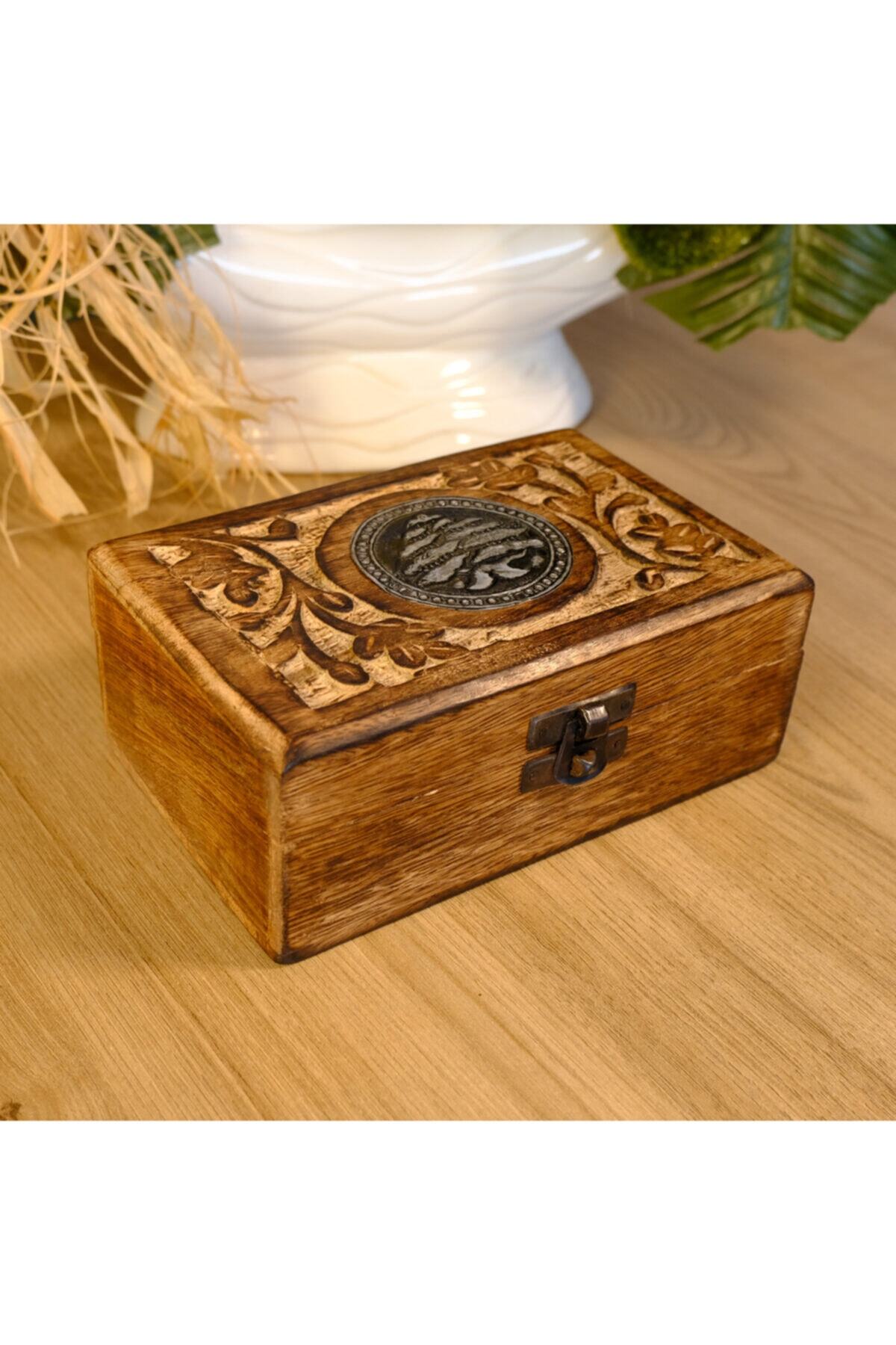 Land Of Wood Ceviz Ağacı Ahşap Dekoratif Kutu