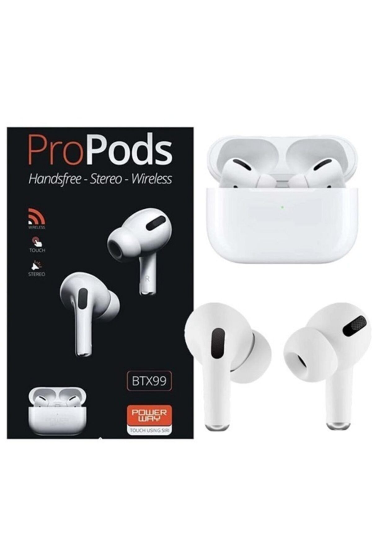 POWERWAY Propods Kablosuz Bluetooth Kulaklık Btx99 St001
