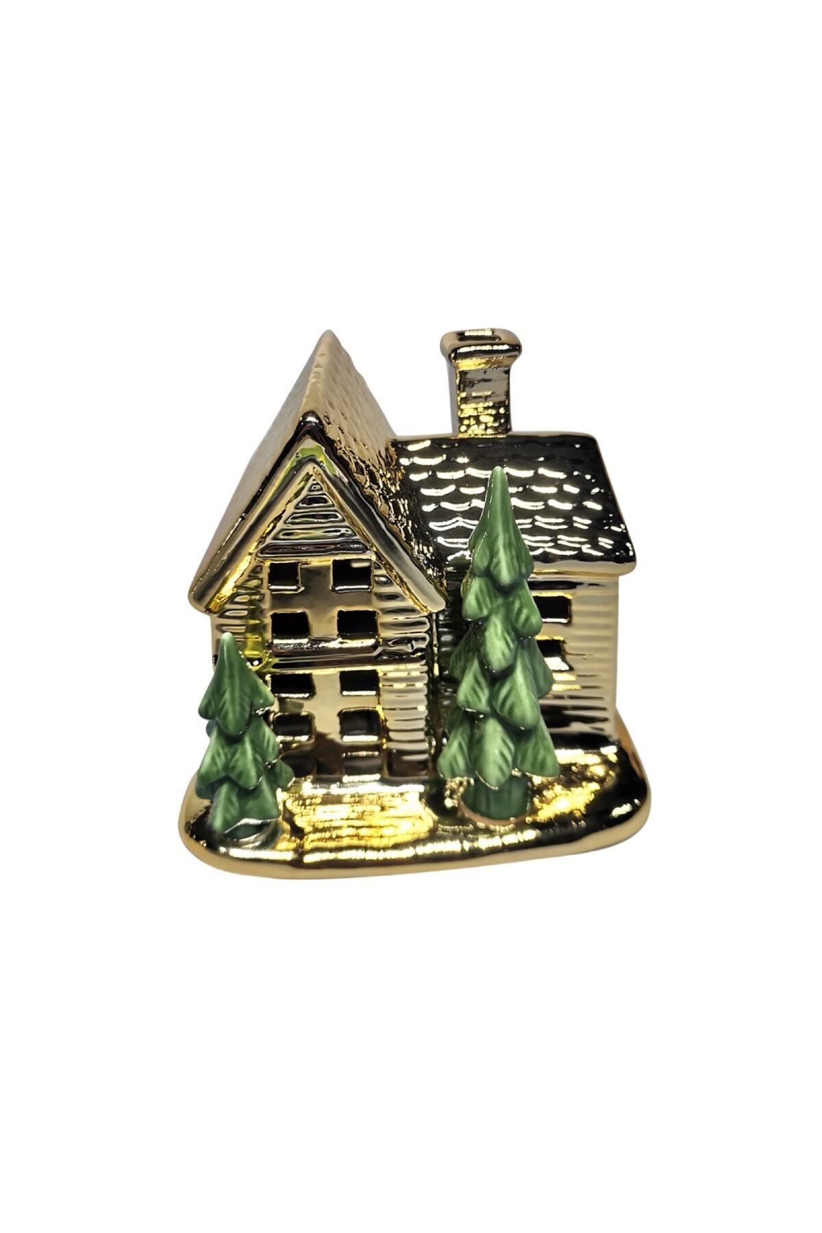 Karaca Home House Led Işıklı Obje Gold 11x12cm